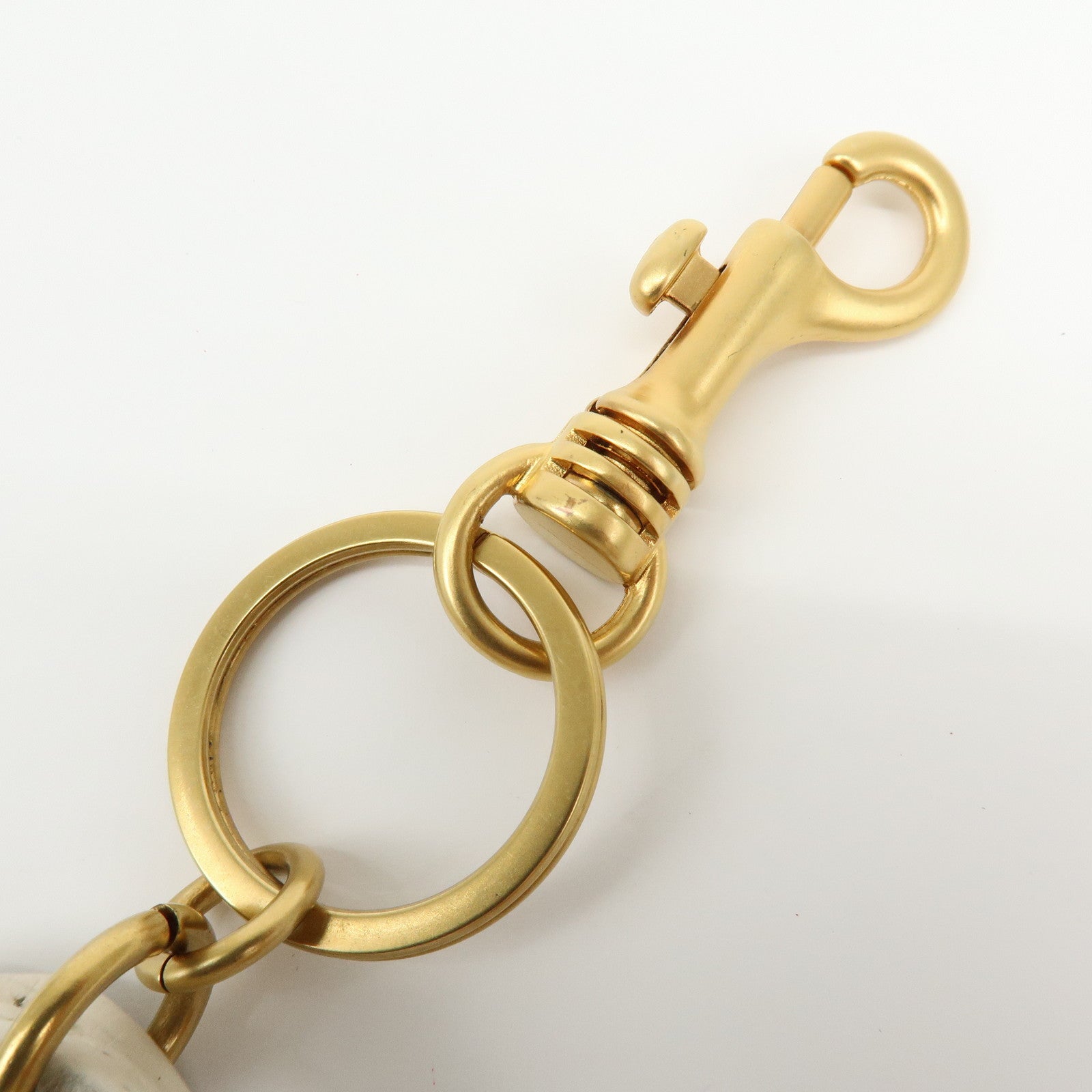 Chloe Mini Paddington Leather Metal Bag Charm Key Charm 7APC96 7E422