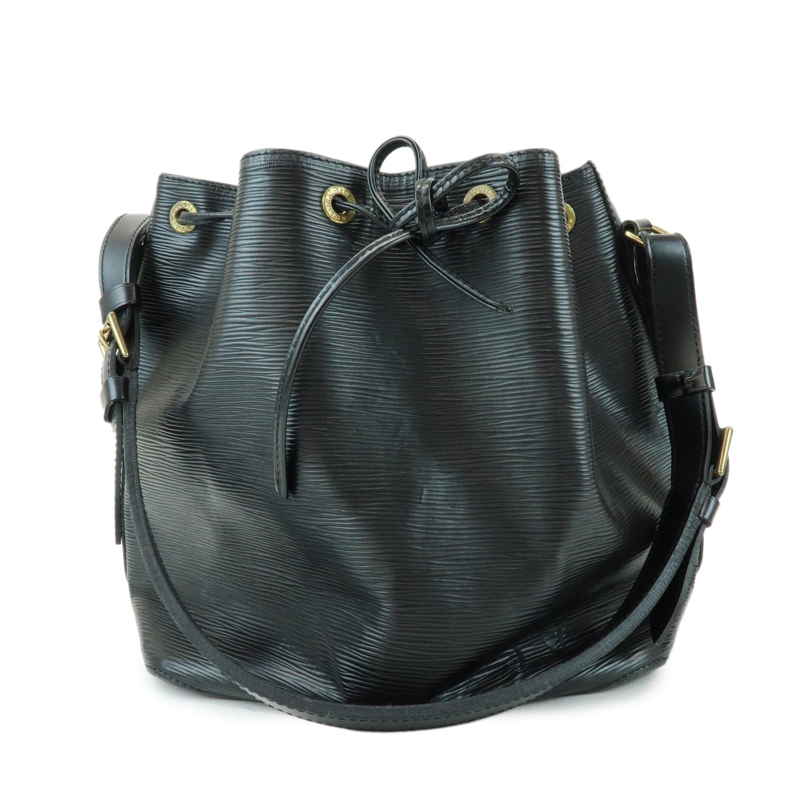 Louis Vuitton Epi Petit Noe Shoulder Bag Noir Black M44102
