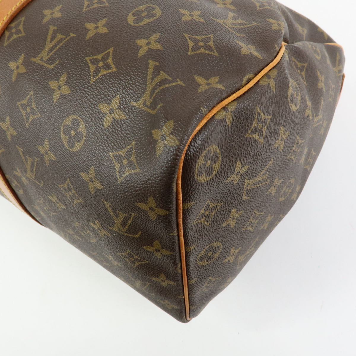 Louis Vuitton Monogram Keep All 45 Boston Bag Brown M41428