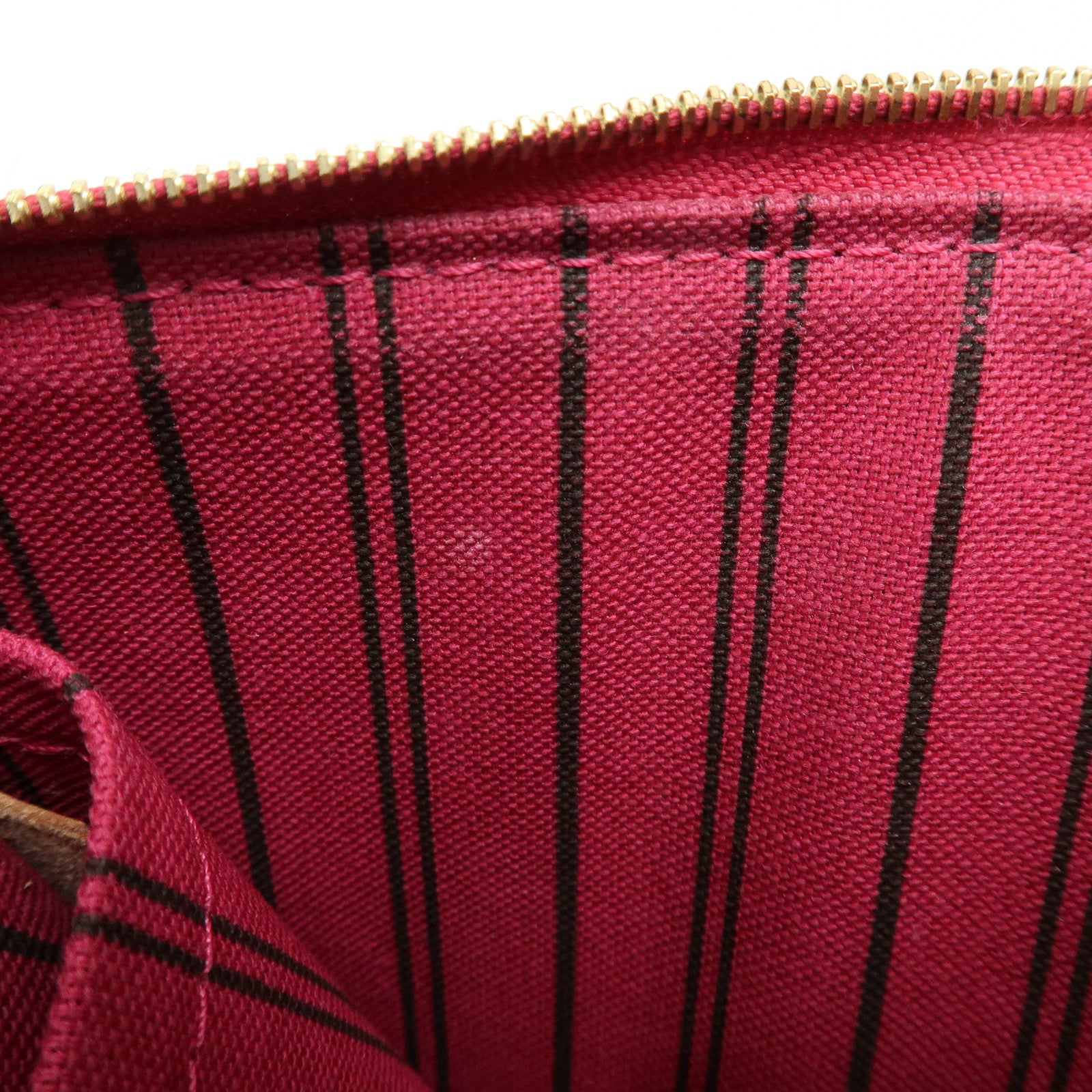 Louis Vuitton Monogram Canvas Pouch for Neverfull PM Tote Bag Pivoine