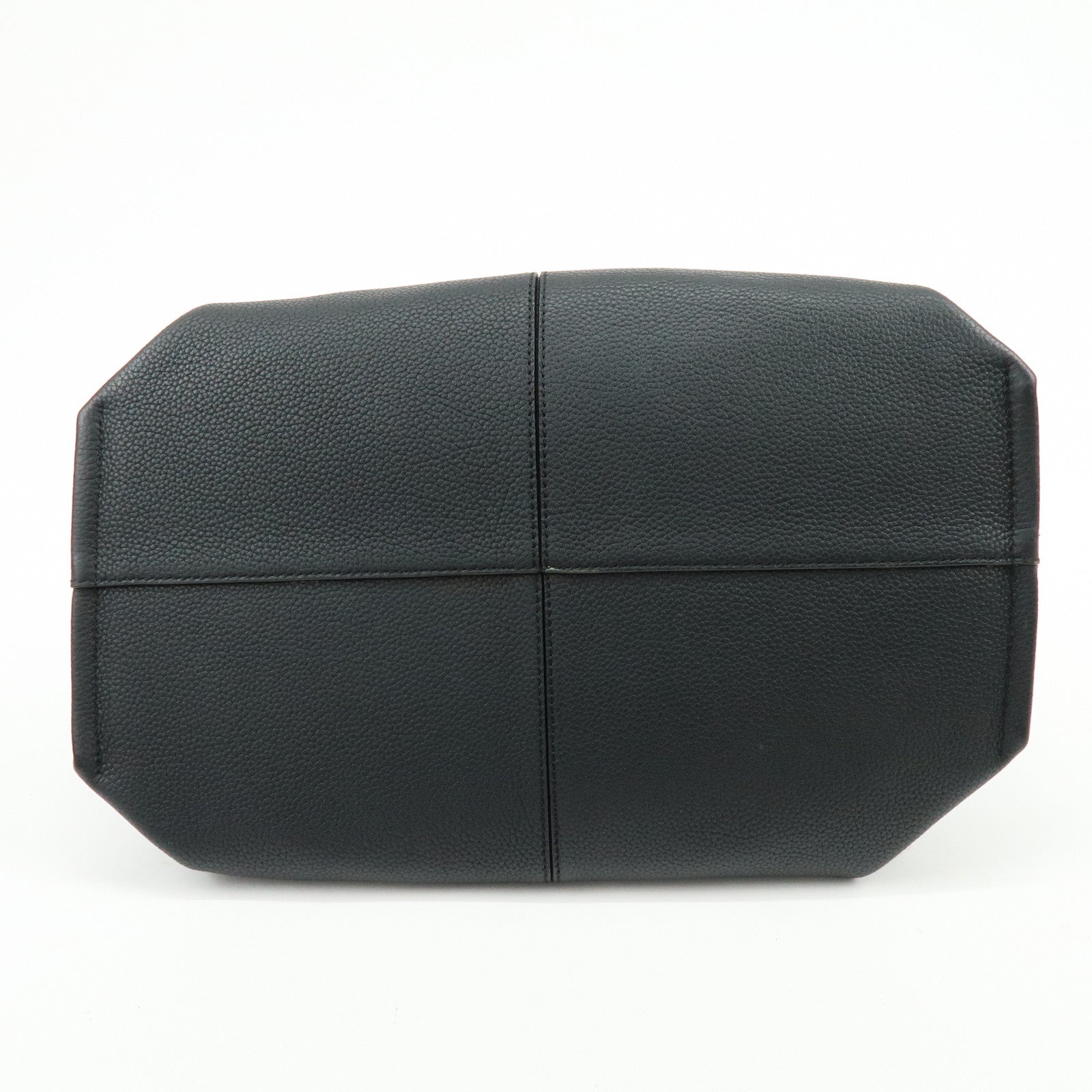 POLENE Numéro Neuf Calf Leather  2Way Bag Hand Shoulder Bag Black