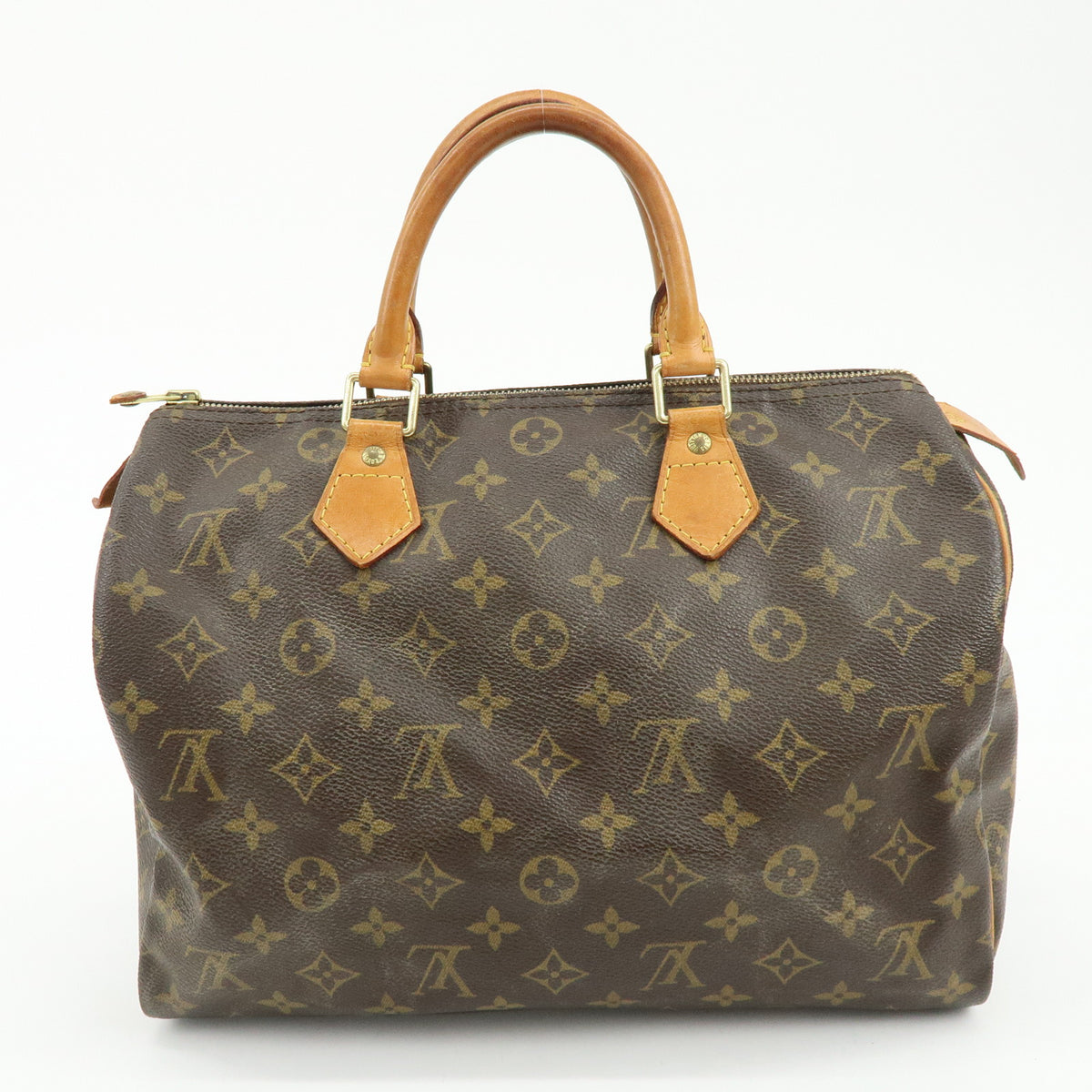 Louis Vuitton Monogram Speedy 30 Boston Bag Hand Bag Brown M41526