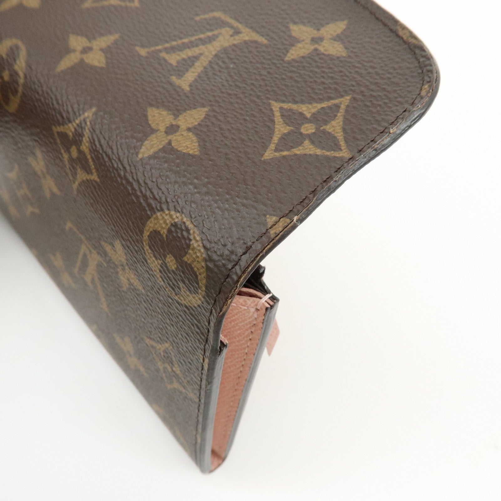 Louis Vuitton Monogram Portefeuille Emilie Long Wallet Brown M61289