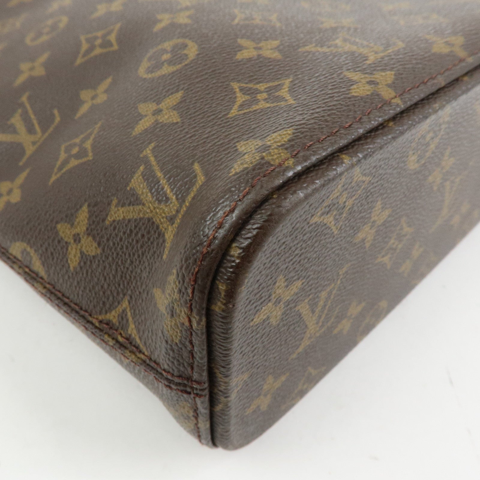 Louis Vuitton Monogram Luco Tote Bag Hand Bag Brown M51155