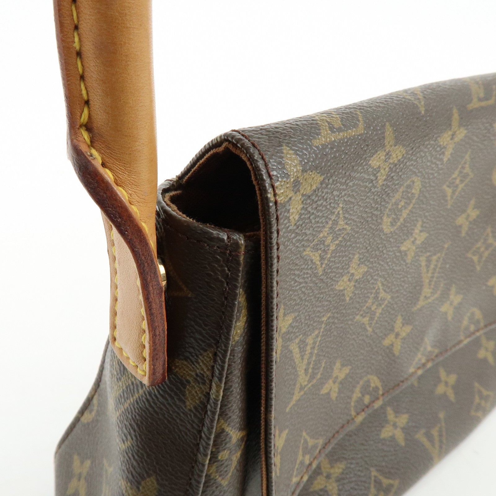 Louis Vuitton Monogram Mini Looping Shoulder Bag Brown M51147