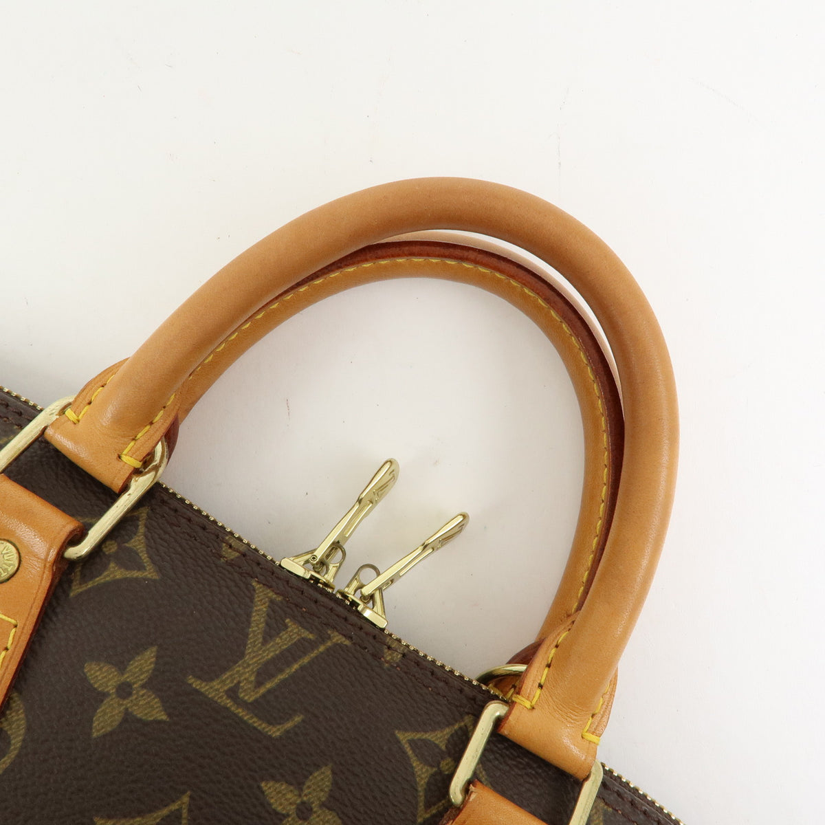 Louis Vuitton Monogram Alma PM Canvas Leather Hand Bag Brown M51130