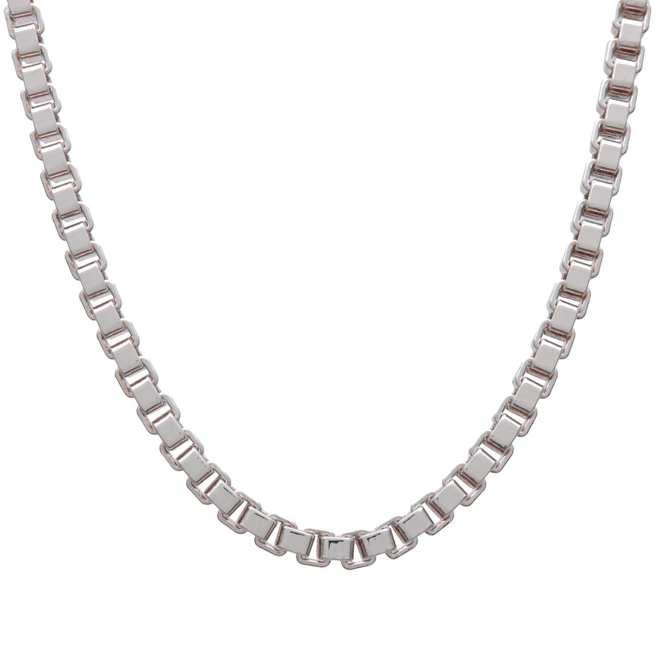 Tiffany & Co Venetian Link Necklace SV925 Silver