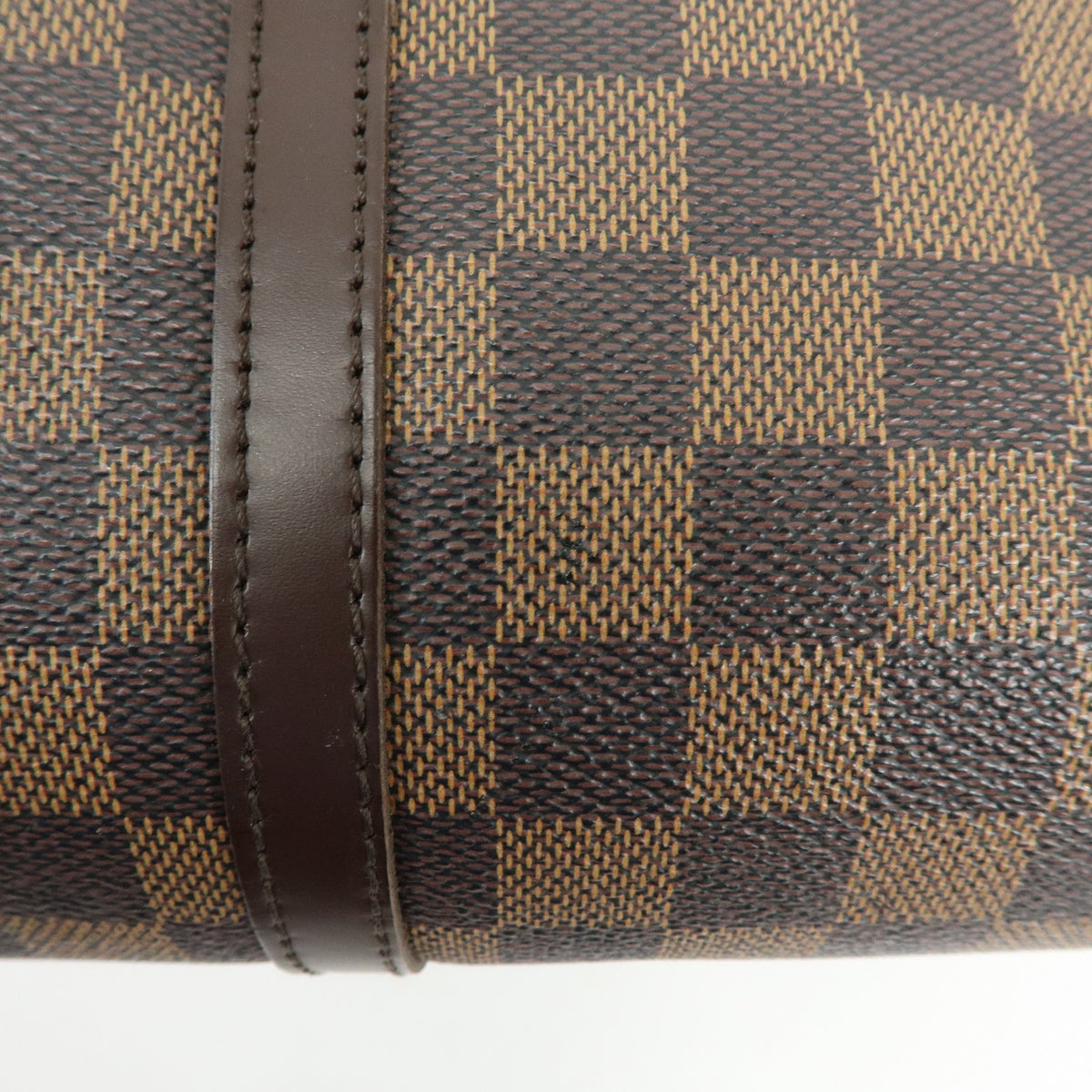 Louis Vuitton Damier Ebene Papillon 30 Hand Bag & Pouch Brown N51303