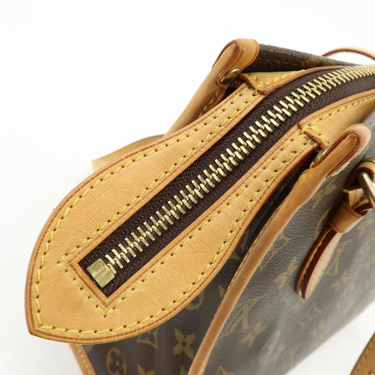 Louis Vuitton Monogram Popincourt Haut Shoulder Bag Brown M40007