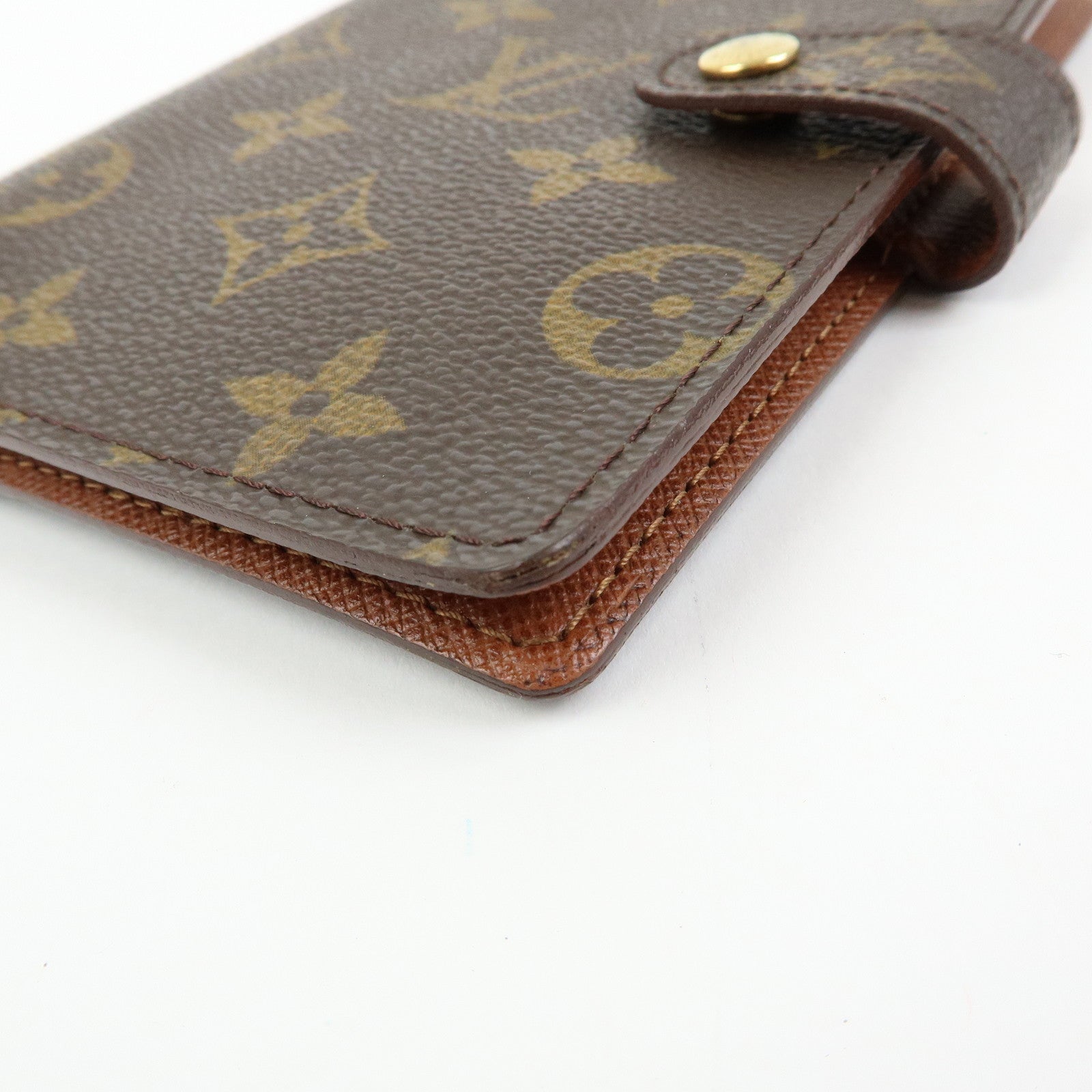 Louis Vuitton Set of 2 Monogram Canvas Leather Planner Cover R20005