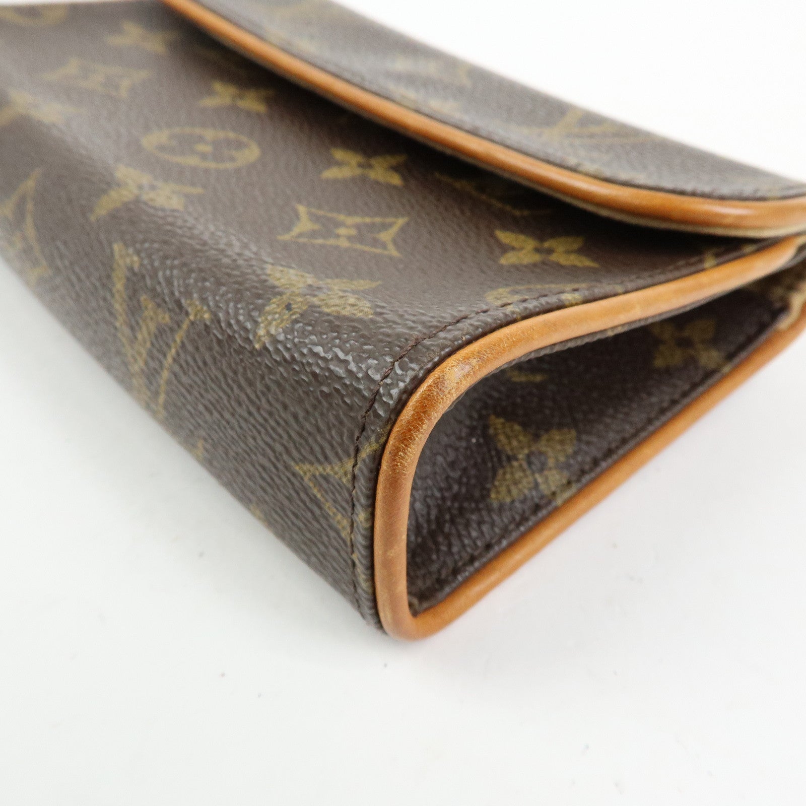Louis Vuitton Monogram Pochette Florentine Waist Bag Belt XS M51855
