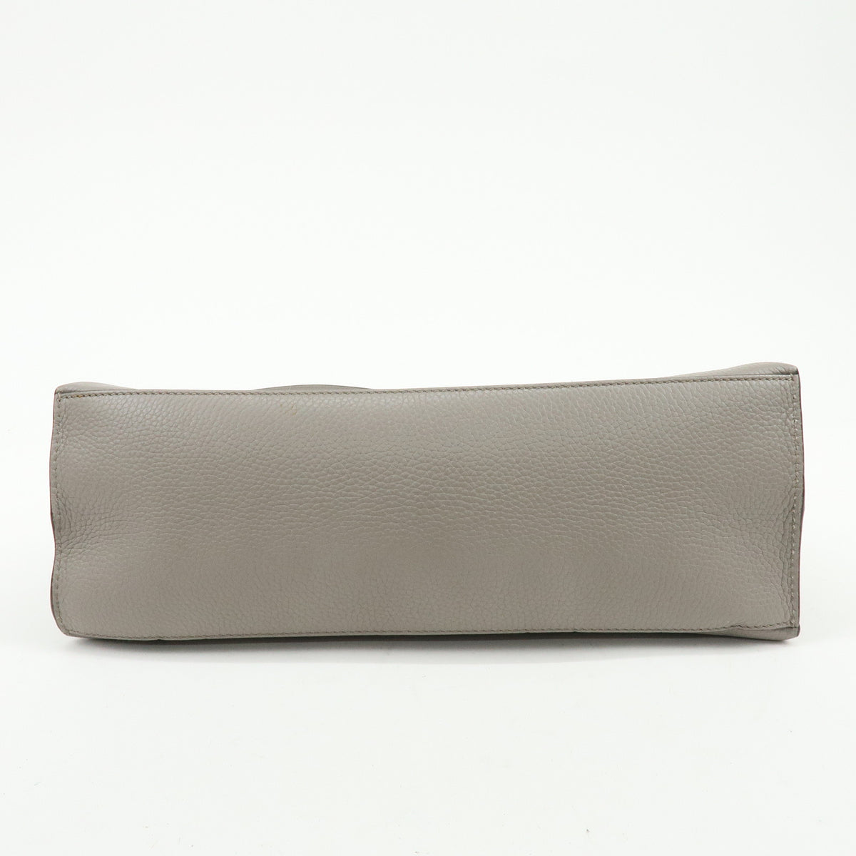 GUCCI Bamboo Leather 2WAY Bag Shoulder Bag Grey 392013