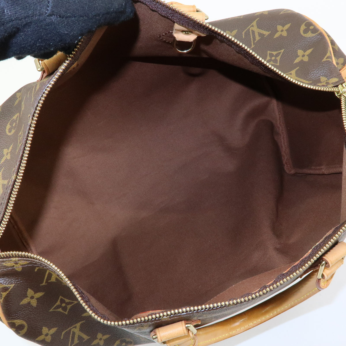 Louis Vuitton Monogram Speedy 40 Hand Bag Boston Bag Brown M41522