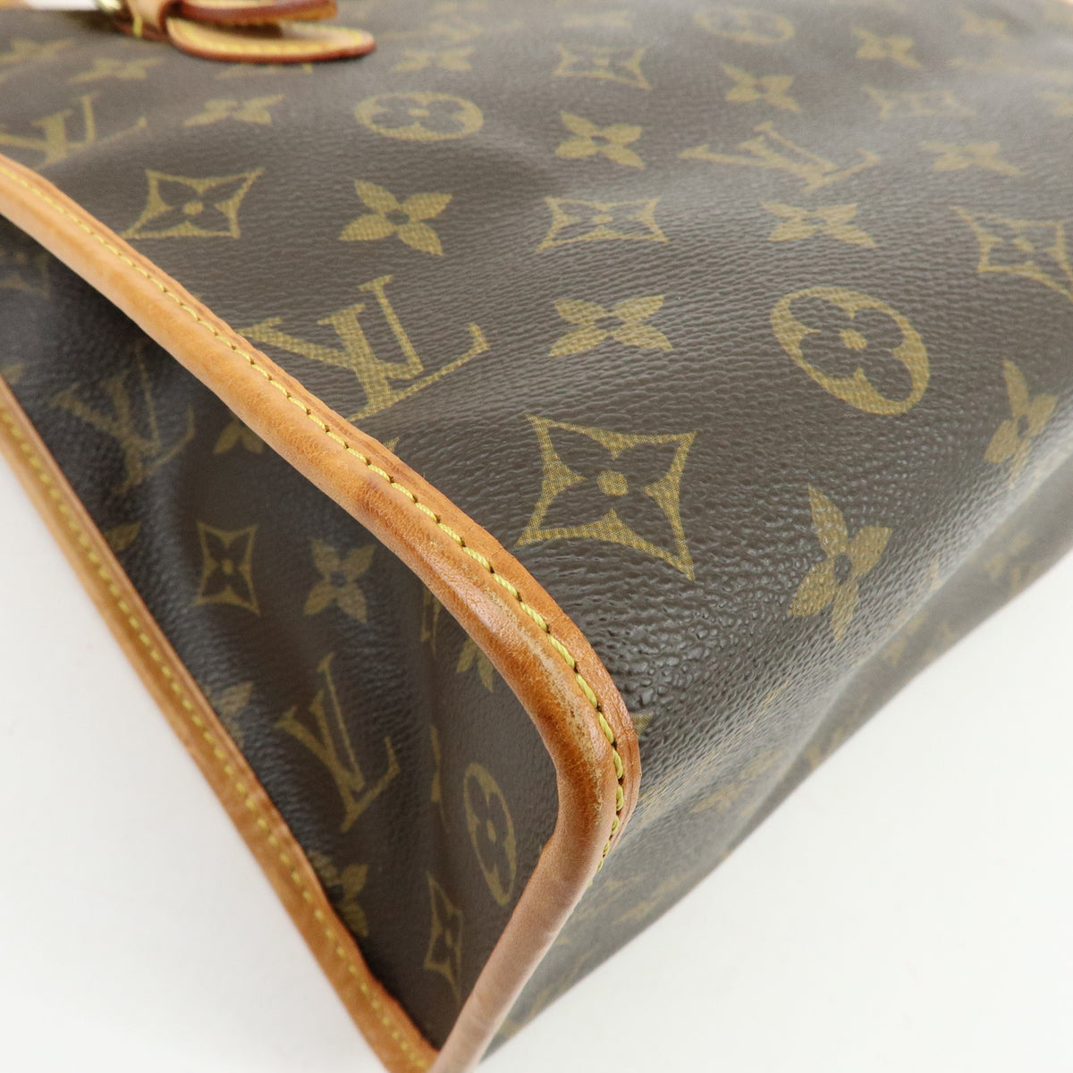 Louis Vuitton Monogram Popincourt Haut Shoulder Bag Brown M40007