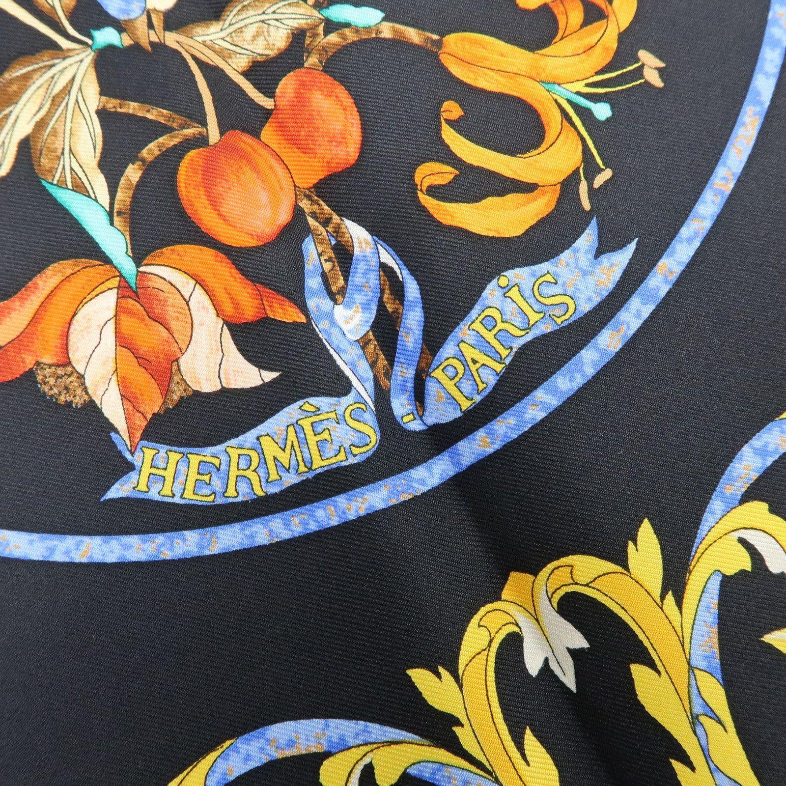 HERMES Carre 90 Silk 100% Scarf PIERRES D' ORIENT ET D' OCCIDENT
