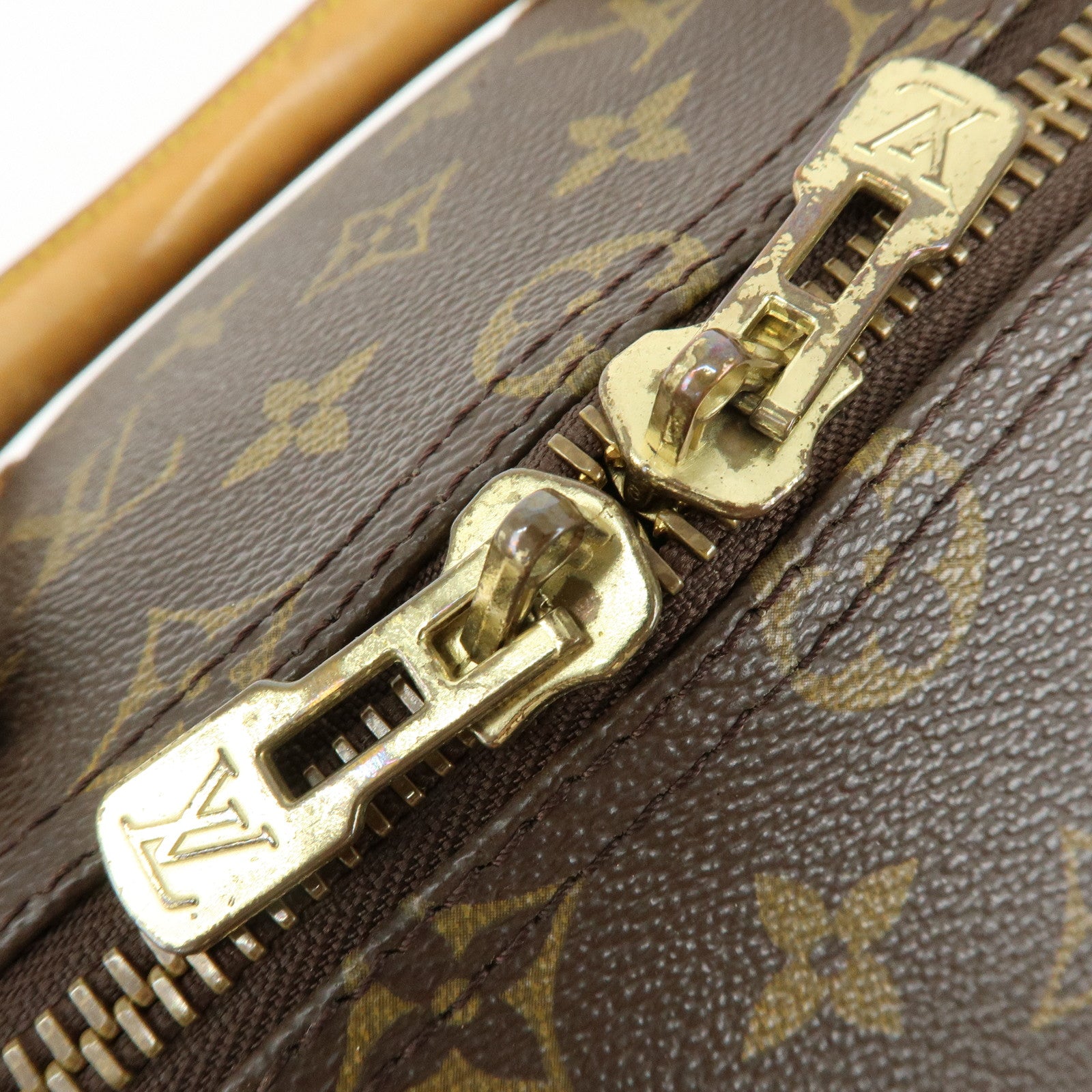 Louis Vuitton Monogram Keep All 50 Boston Bag Hand Bag Brown M41426