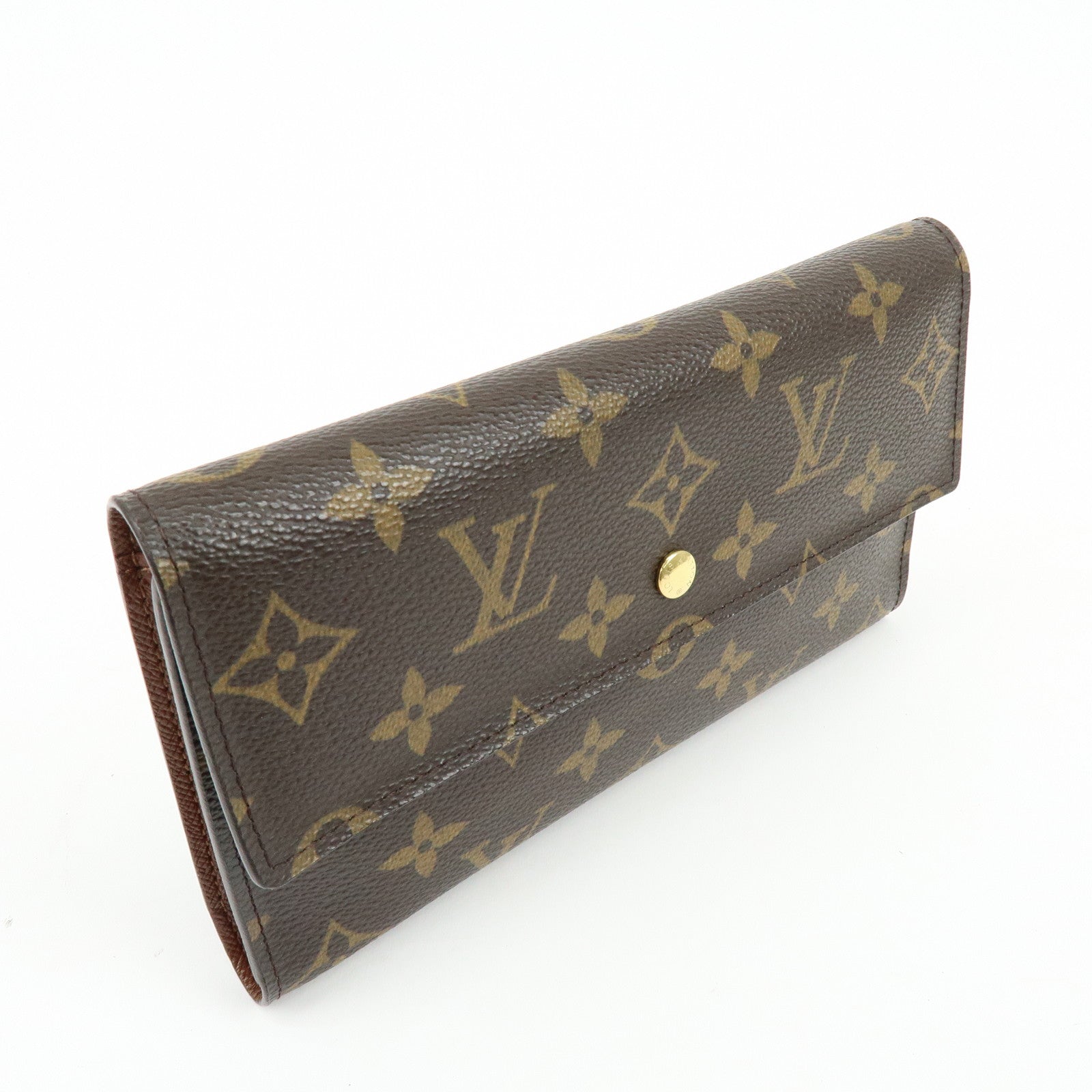 Louis Vuitton Monogram Porte Tresor International Wallet M61215