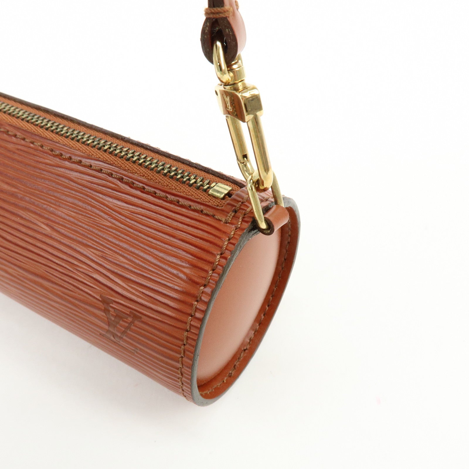 Louis Vuitton Epi Leather Soufflot Hand Bag Kenya Brown M52223