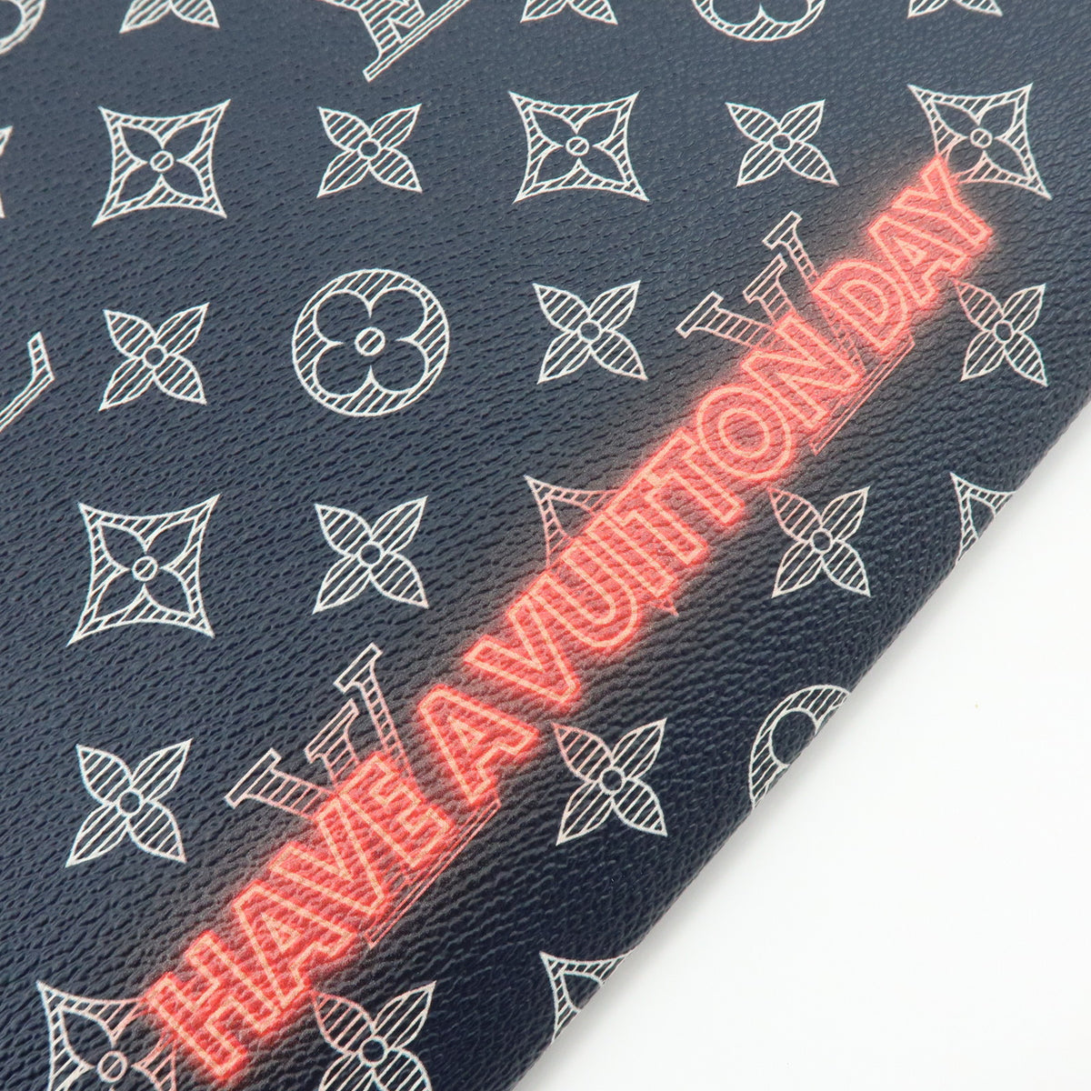 Louis Vuitton Monogram Ink Upside Down Pochette Apollo Navy M62905