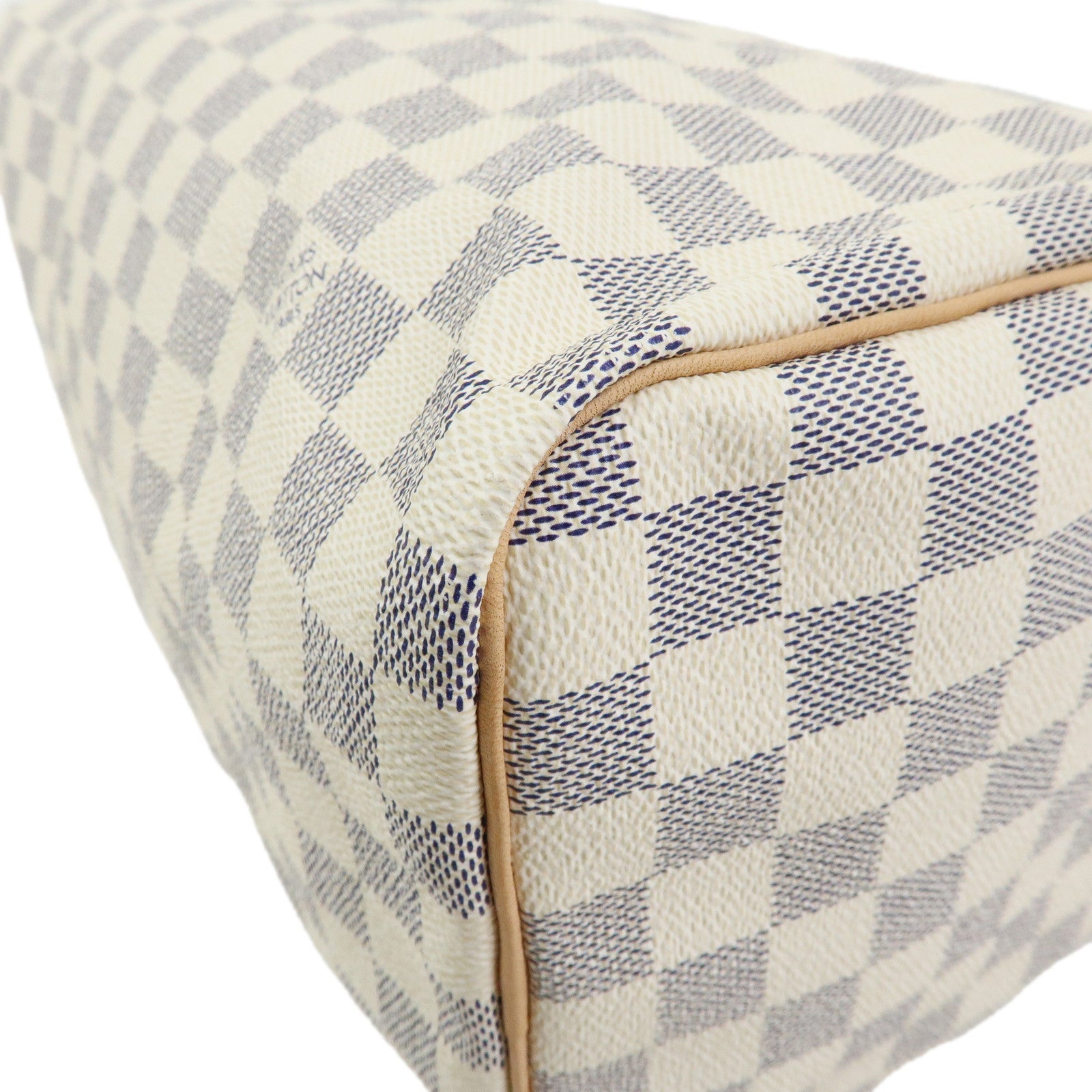 Louis Vuitton Damier Azur Speedy 30 Canvas Boston Bag Hand Bag N41533