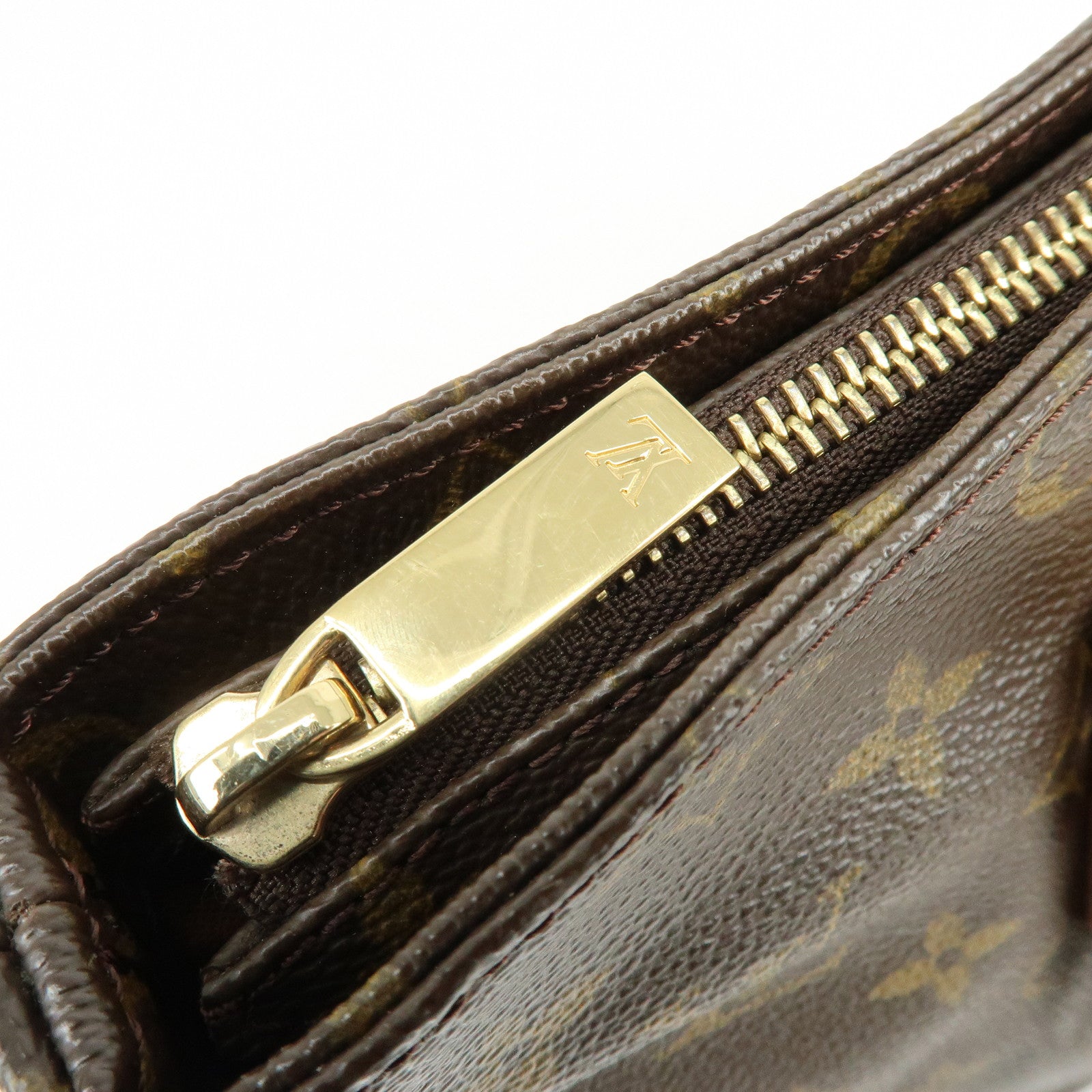 Louis Vuitton Monogram Cabas Piano Tote Bag Hand Bag M51148