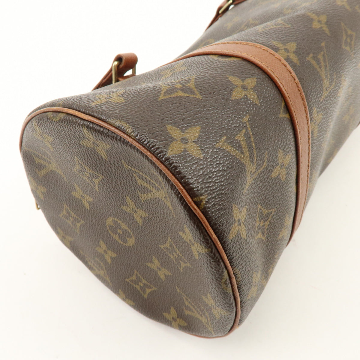 Louis Vuitton Monogram Papillon 30 Hand Bag Brown M51365