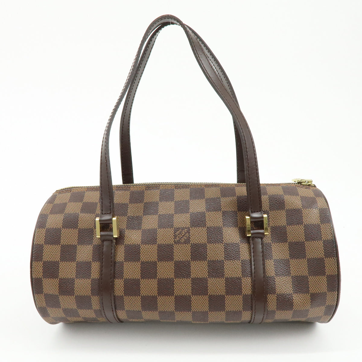 Louis Vuitton Damier Ebene Papillon 30 Hand Bag Brown N51303