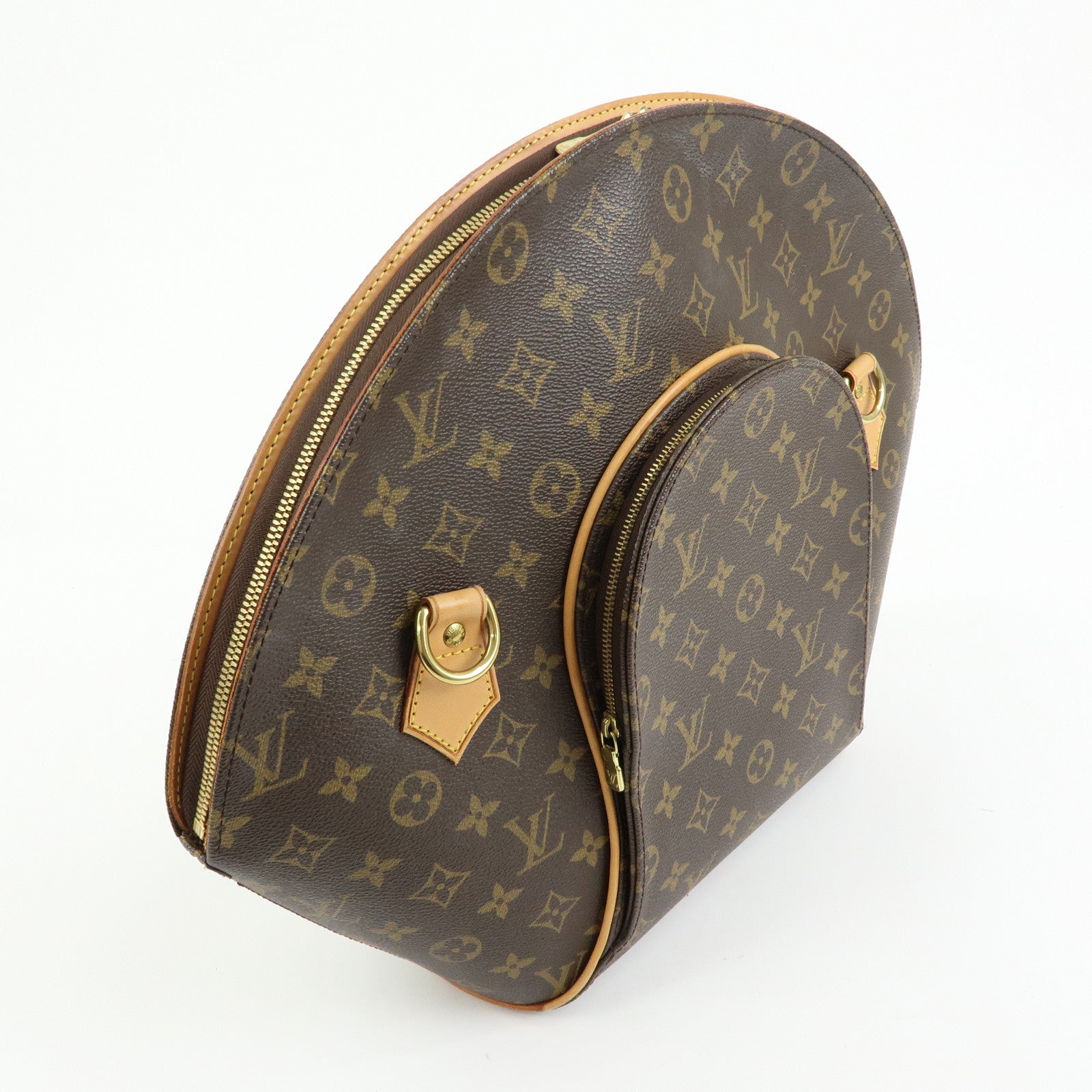 Louis Vuitton Monogram Ellipse Shopping Shoulder Bag Brown M51128