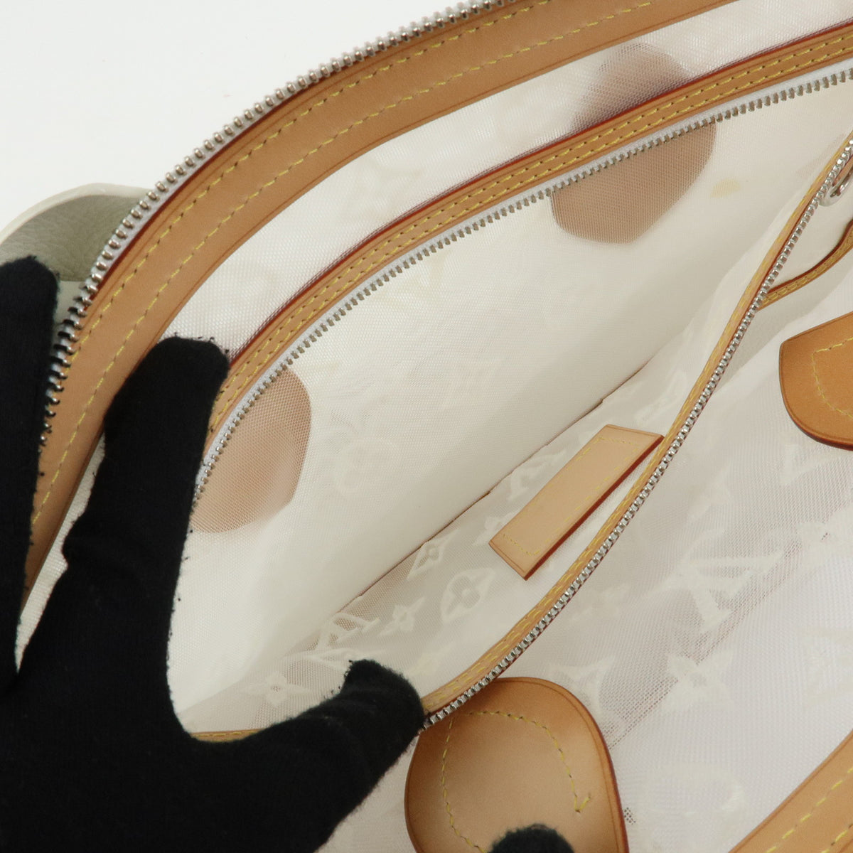 Louis Vuitton Monogram Transparence Lockit East-West Tote Bag M40701