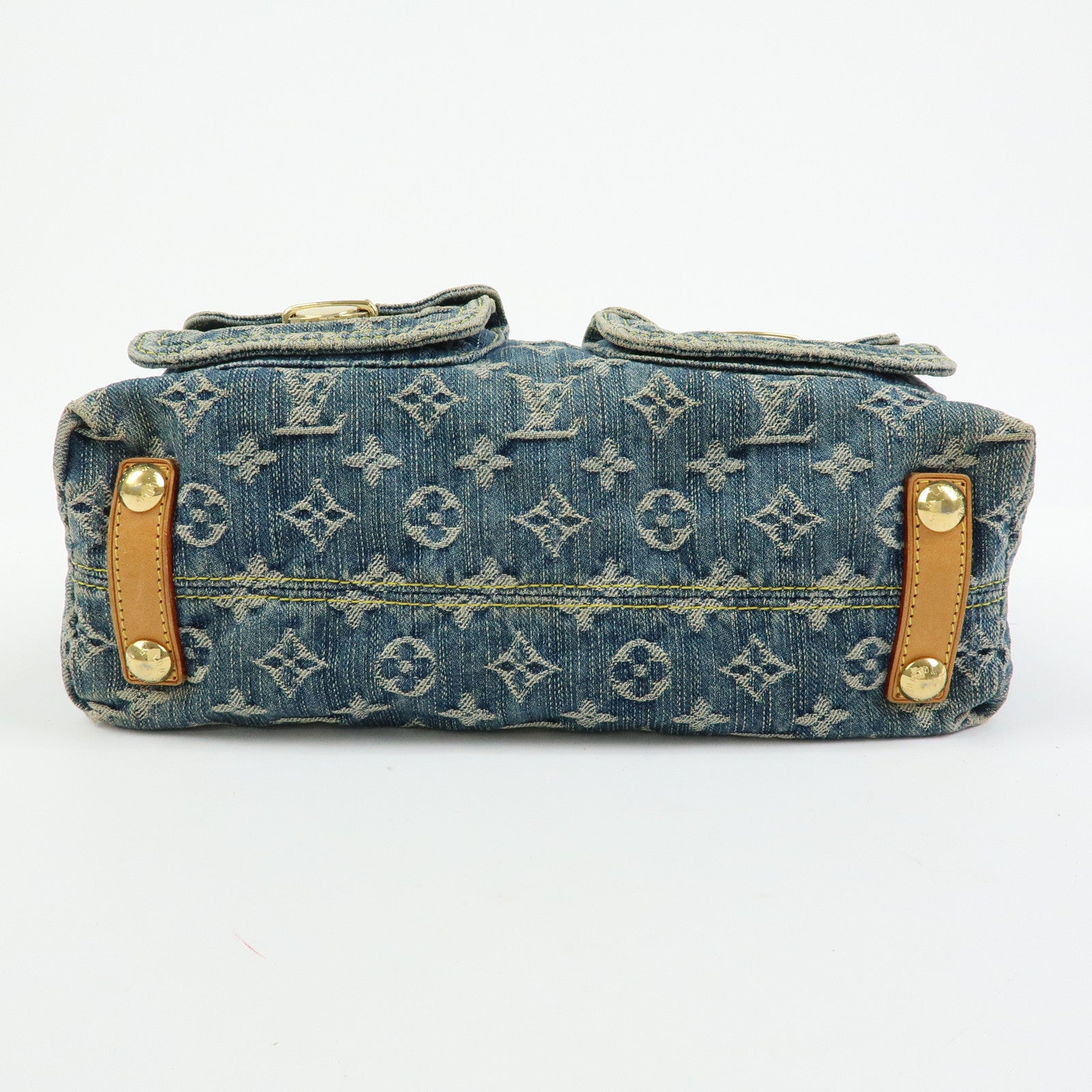 Louis Vuitton Monogram Denim Baggy PM 2Way Bag Shoulder Bag M95049 Lot