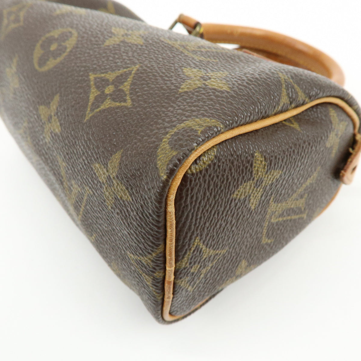 Louis Vuitton Monogram Mini Speedy Hand Bag Brown M41534 J75011 Lot