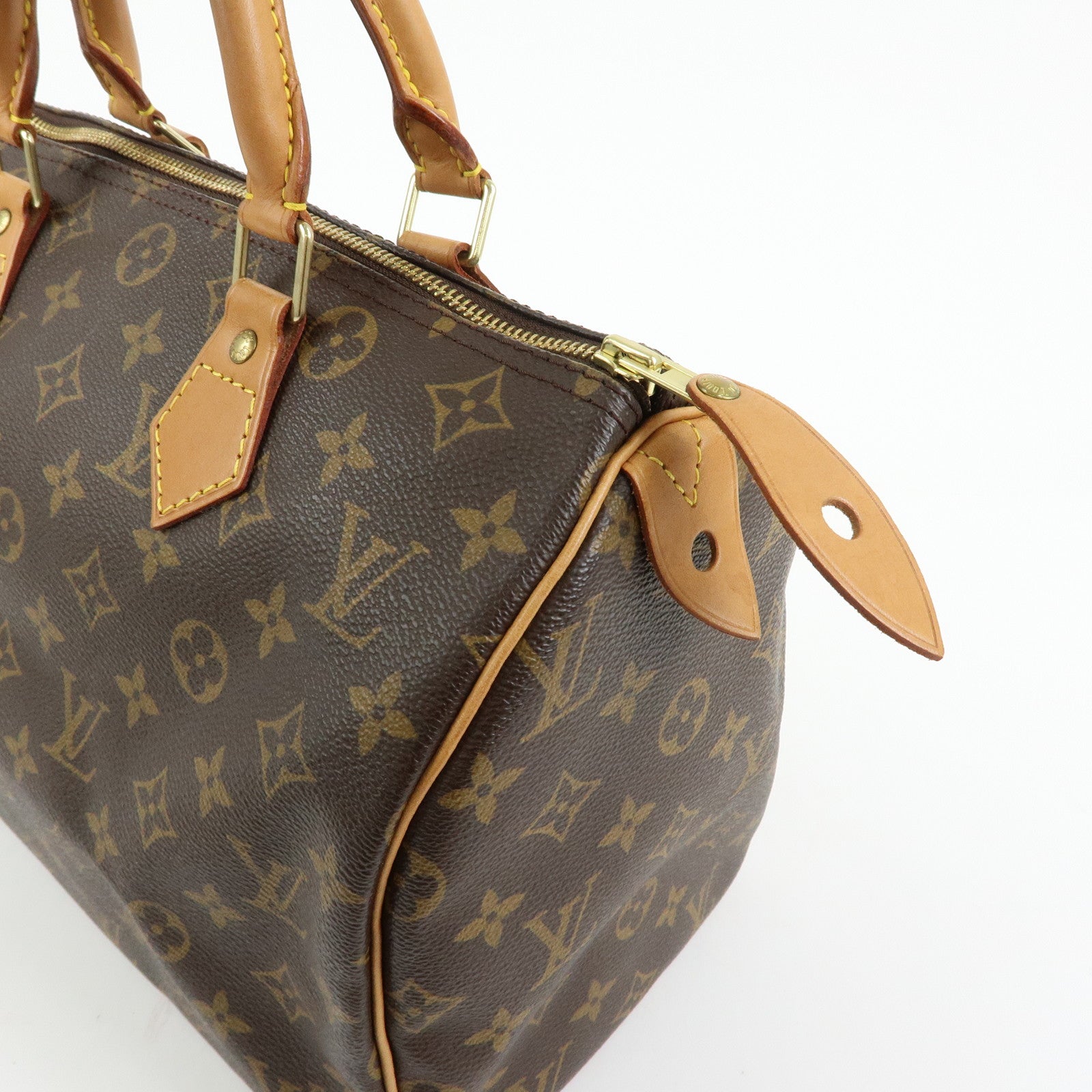 Louis Vuitton Monogram Speedy 30 Boston Bag Hand Bag Brown M41526
