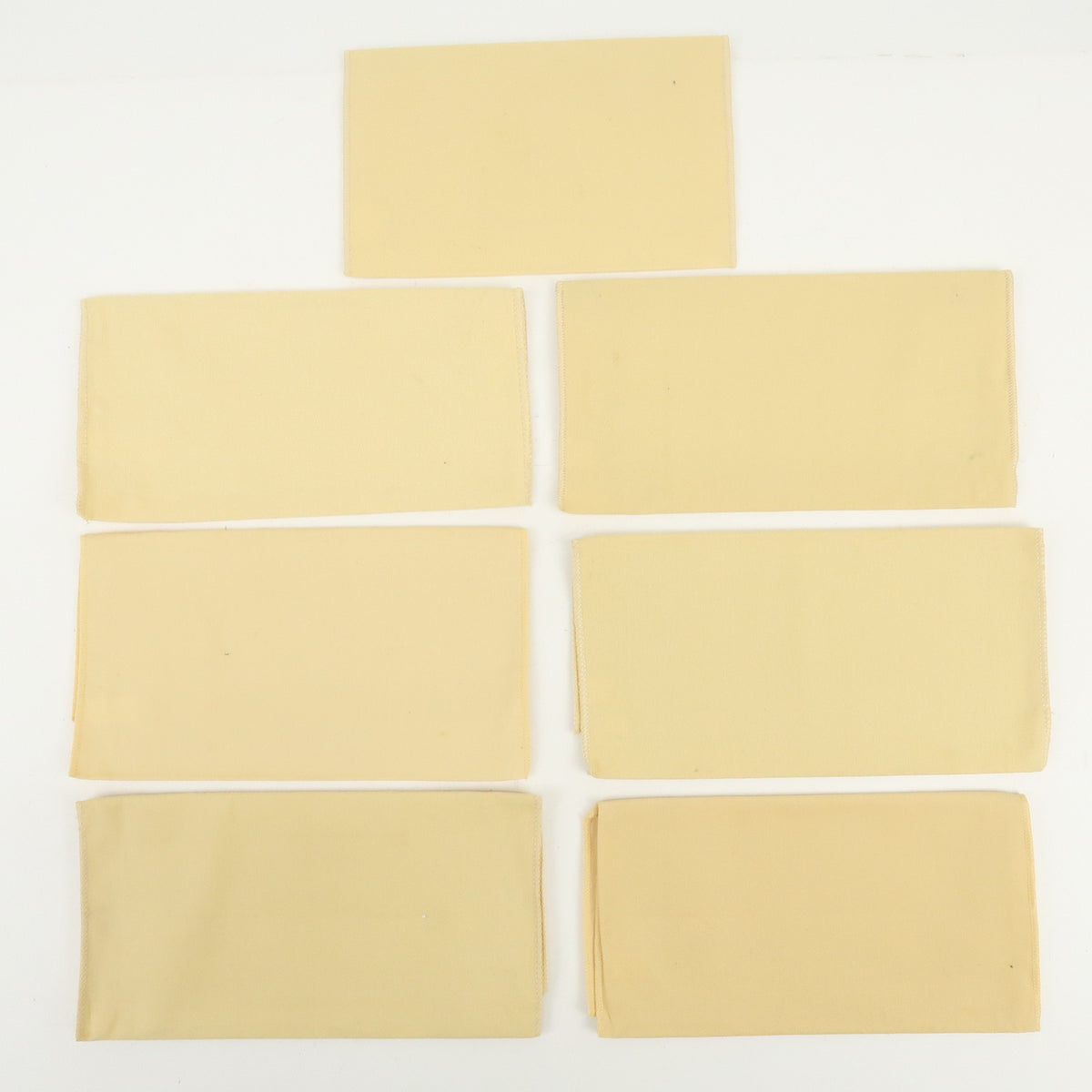 Louis Vuitton Lot of 25 Dust Bag Storage Bag Flap Style Beige