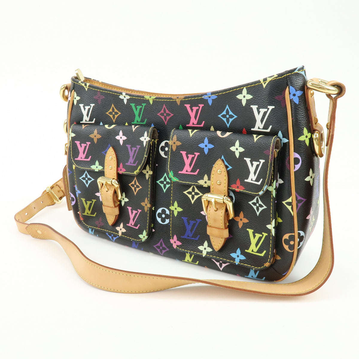 Louis Vuitton Monogram Multicolor Lodge GM Shoulder Bag M40052
