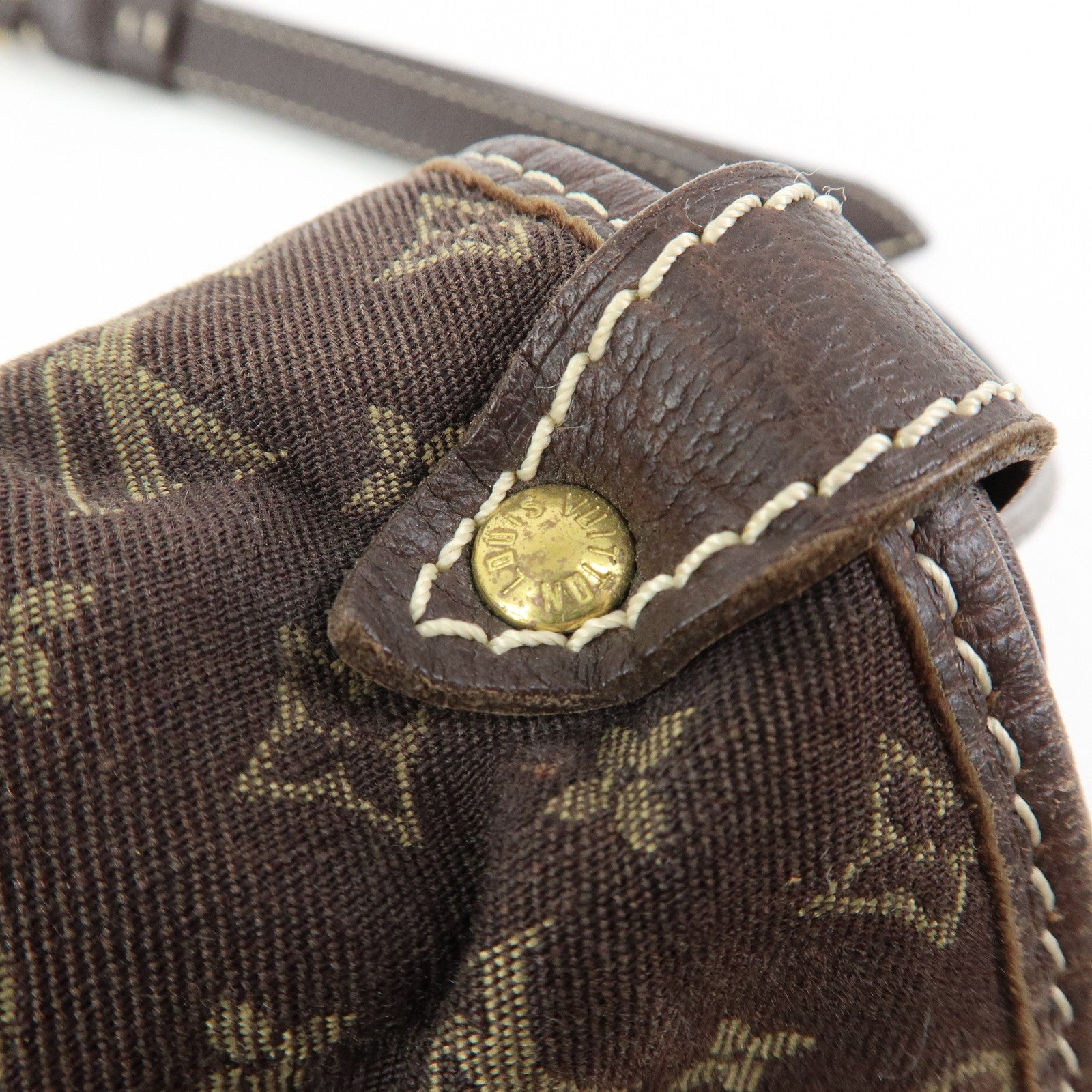 Louis Vuitton Monogram Mini Lin Saumur Shoulder Bag M95277