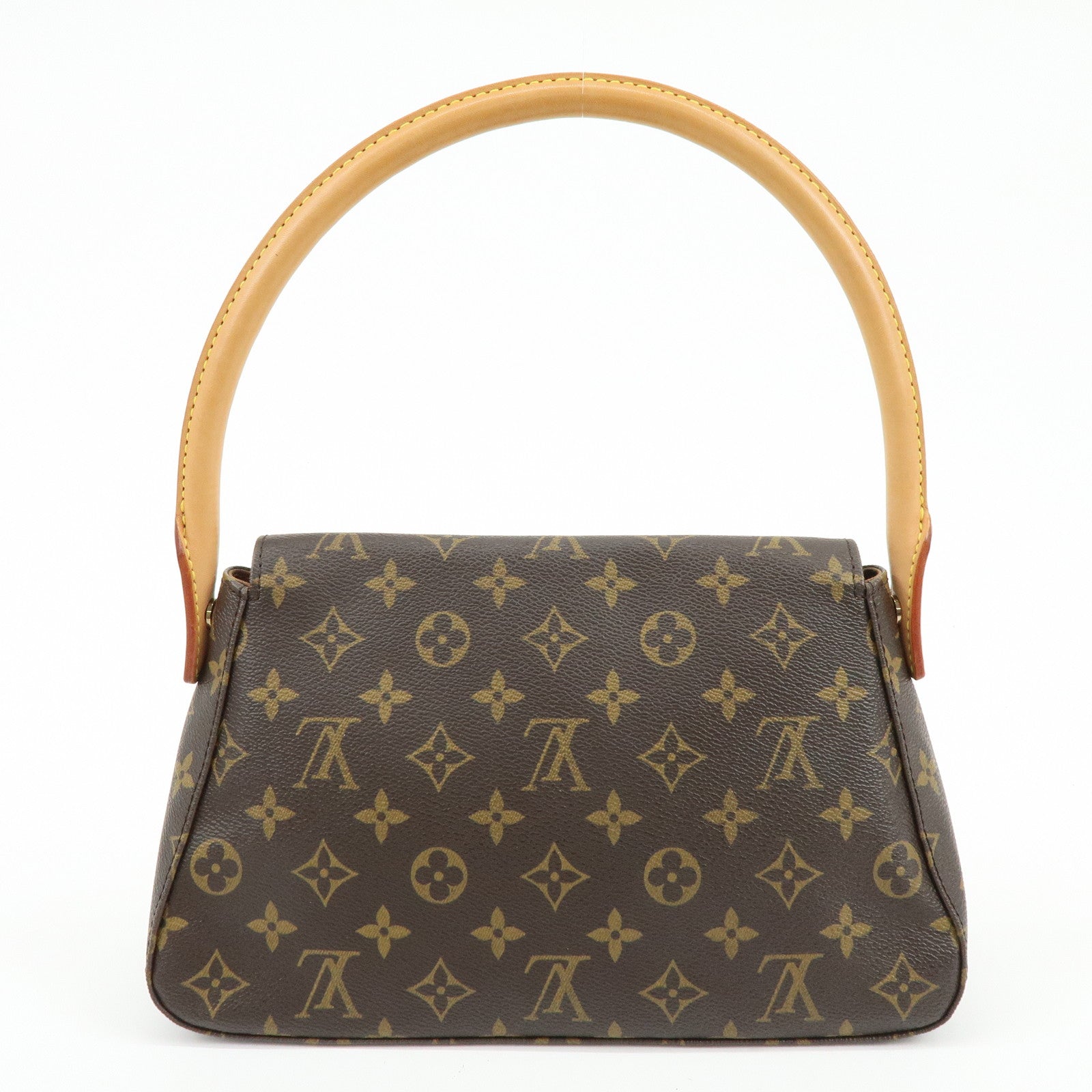 Louis Vuitton Monogram Mini Looping Shoulder Bag Brown M51147