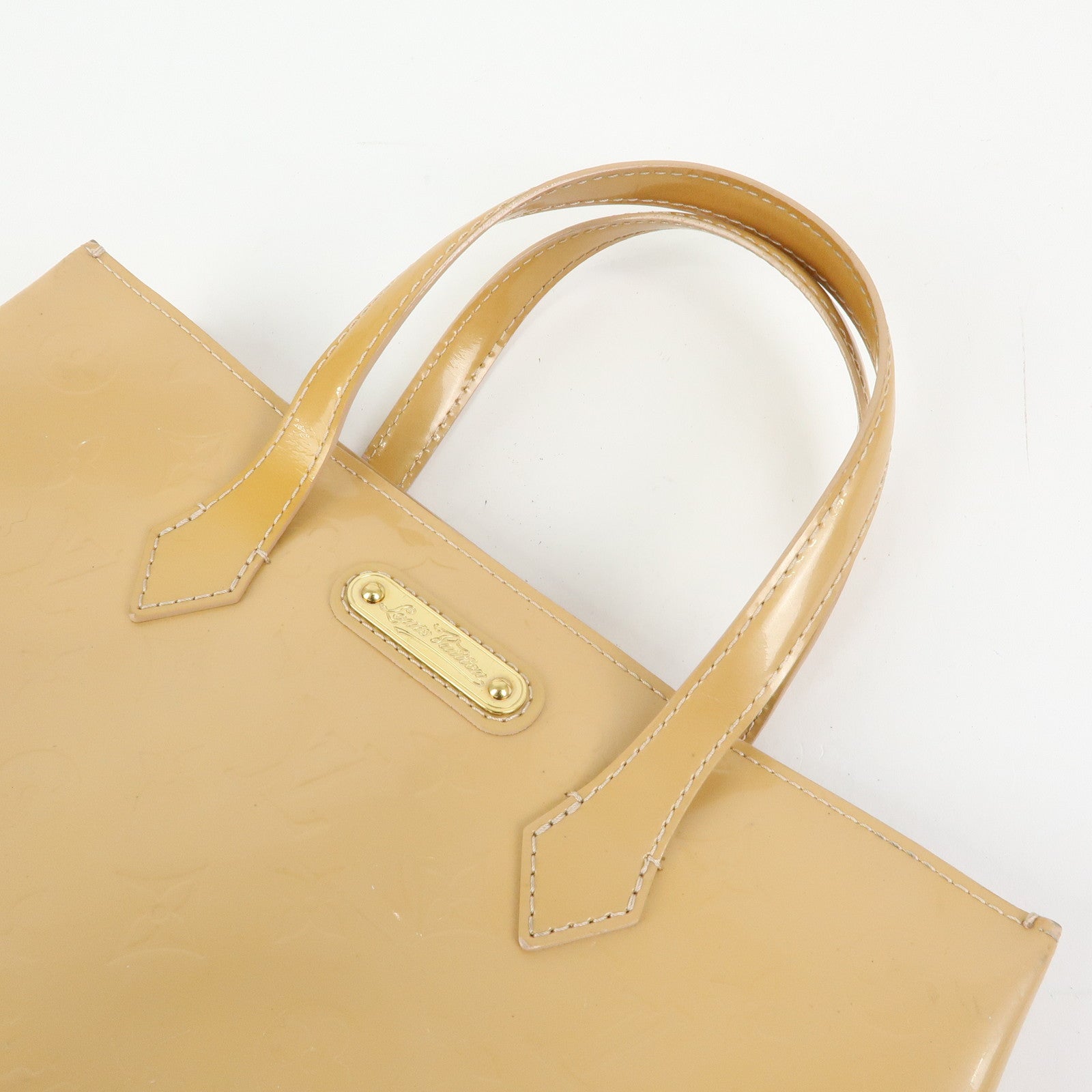 Louis Vuitton Monogram Vernis Wilshire PM Hand Bag M91642