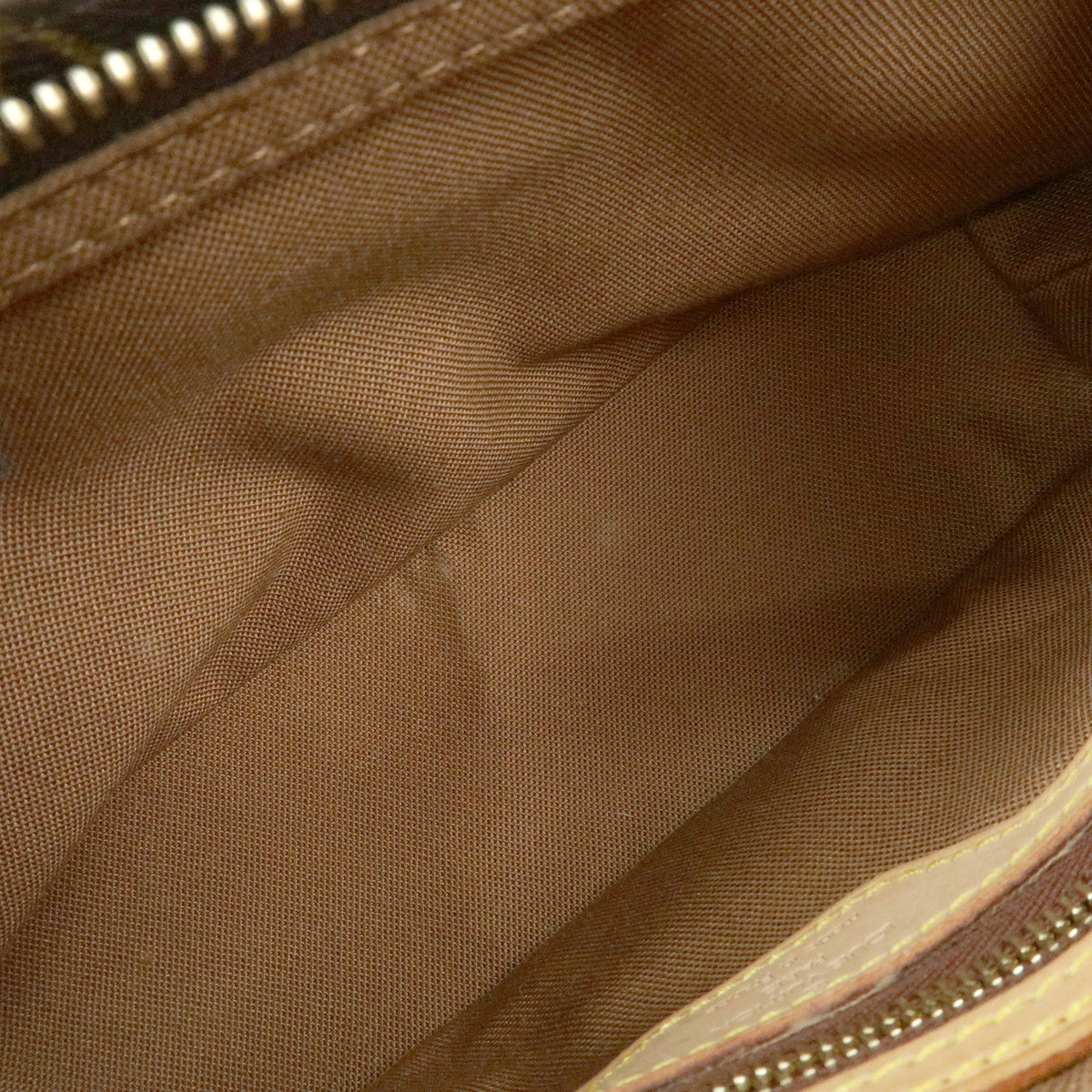 Louis Vuitton Monogram Trotteur Canvas Shoulder Bag Brown M51240