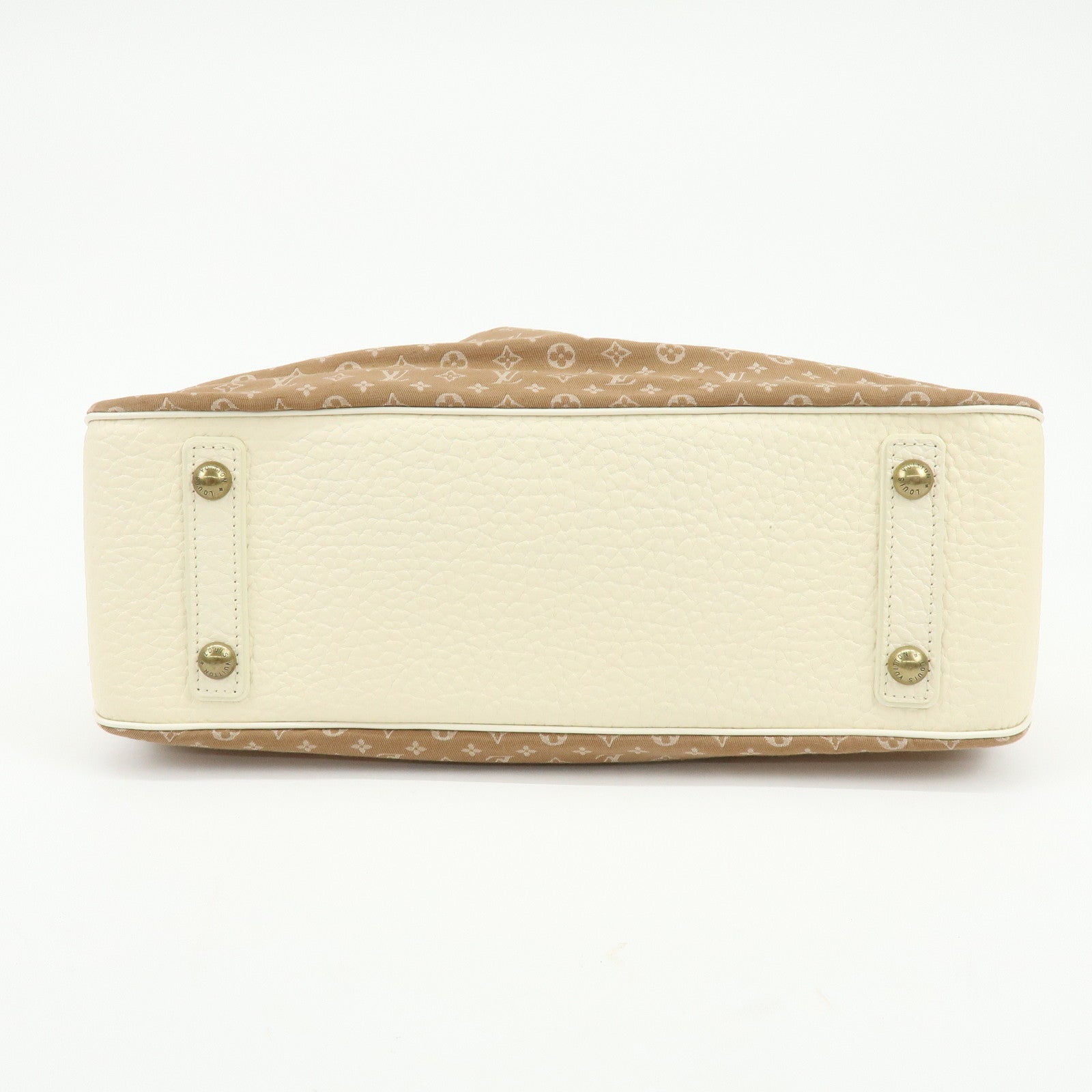 Louis Vuitton Monogram Mini Lin Trapes GM Camel Ivory M40060