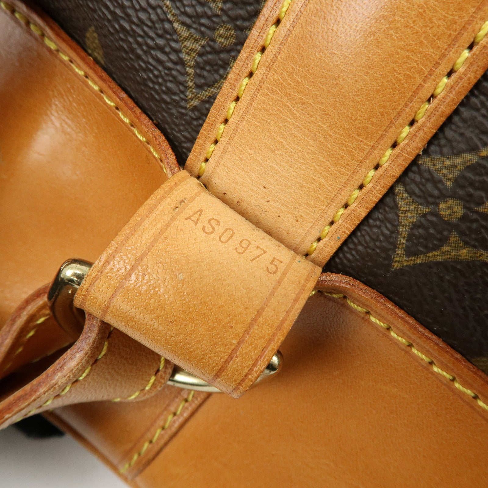 Louis Vuitton Monogram Randonnee GM Shoulder Bag Brown M42244