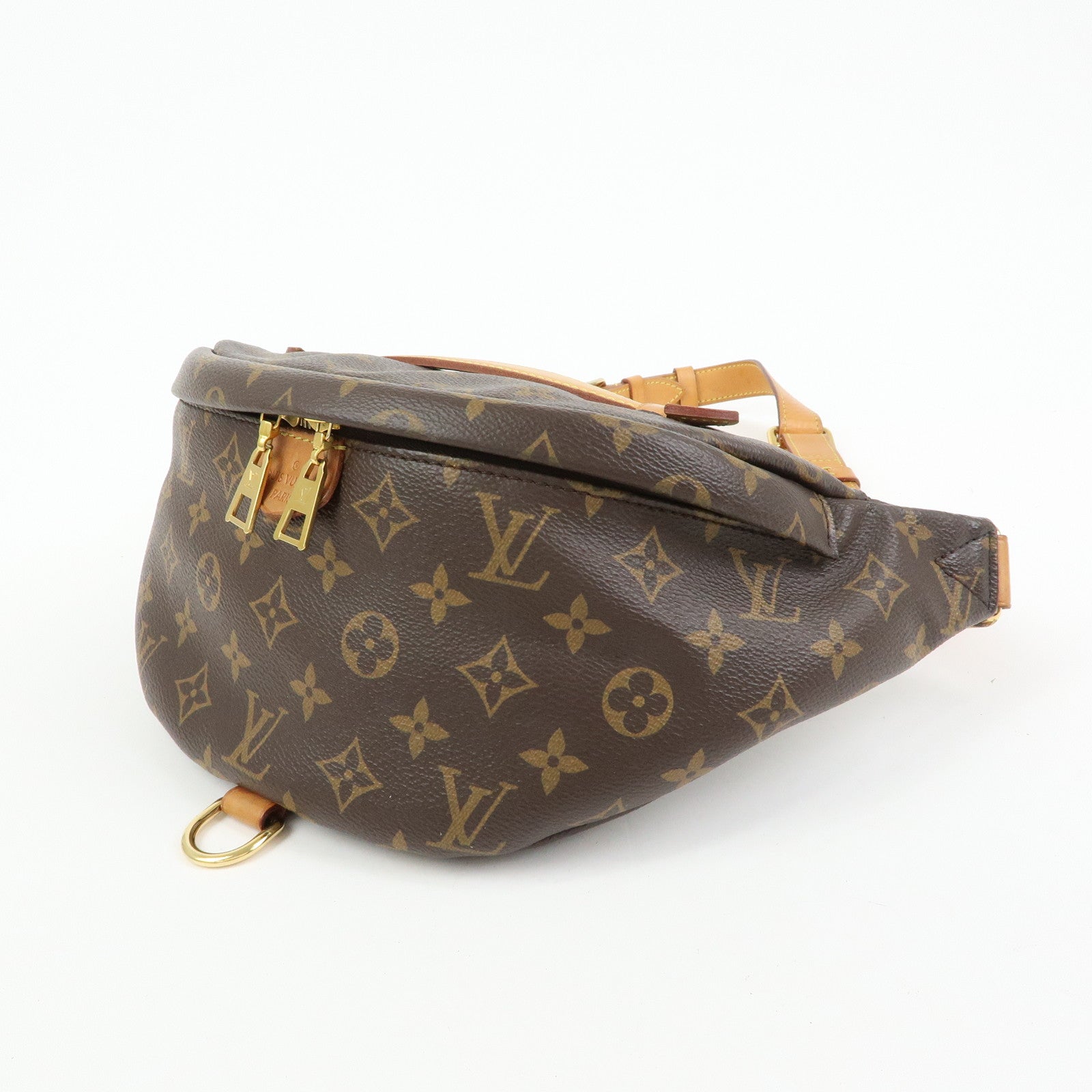 Louis Vuitton Monogram Bumbag Crossbody Shoulder Bag Brown M43644