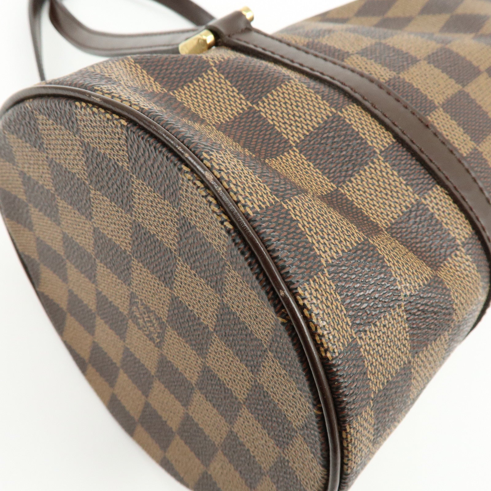 Louis Vuitton Damier Ebene Papillon 30 Hand Bag Brown N51303