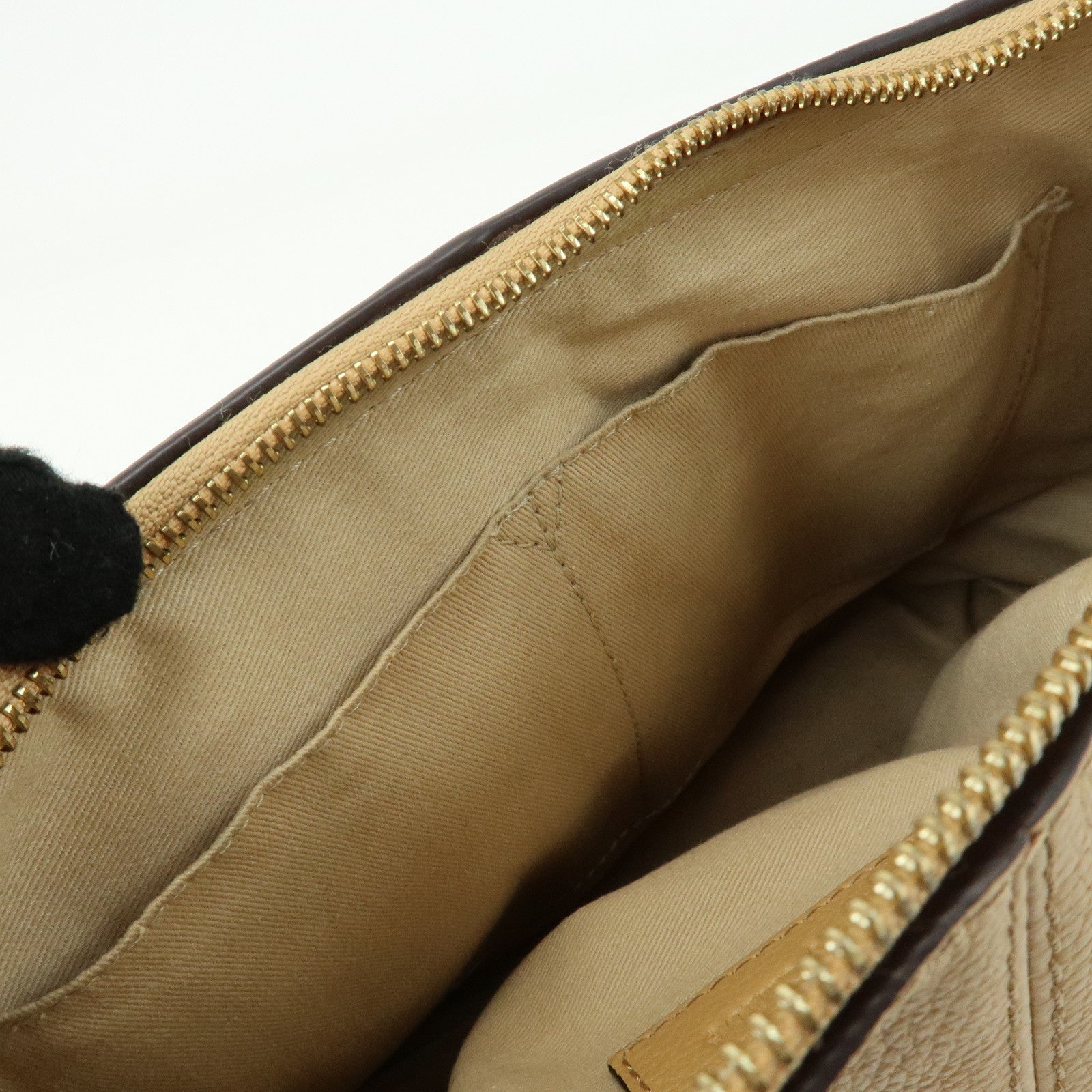 Chloe See by Chloe Joan Leather Suede 2Way Bag Hand Bag Beige