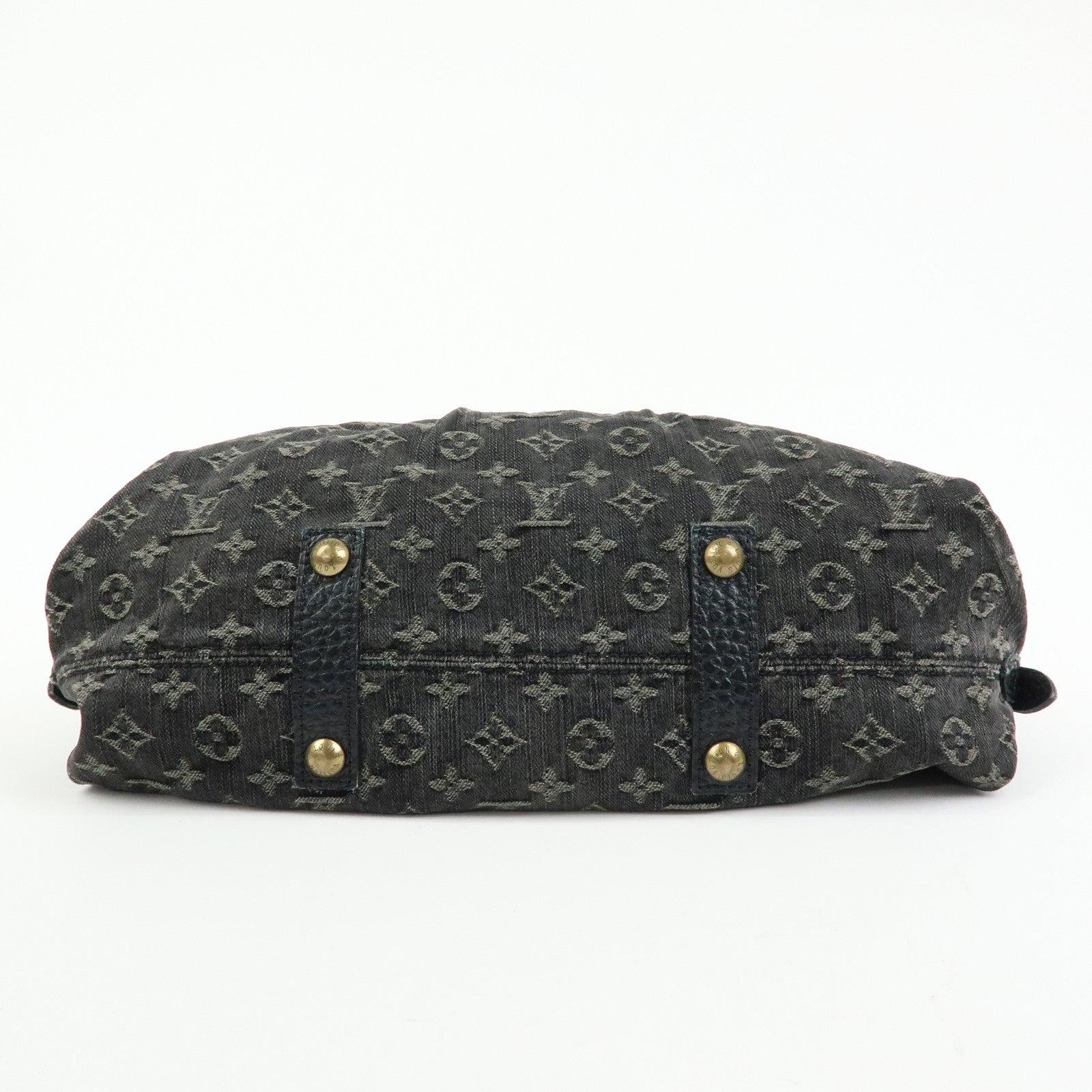 Louis Vuitton Monogram Denim Neo Cabby MM 2Way Bag Noir M95351