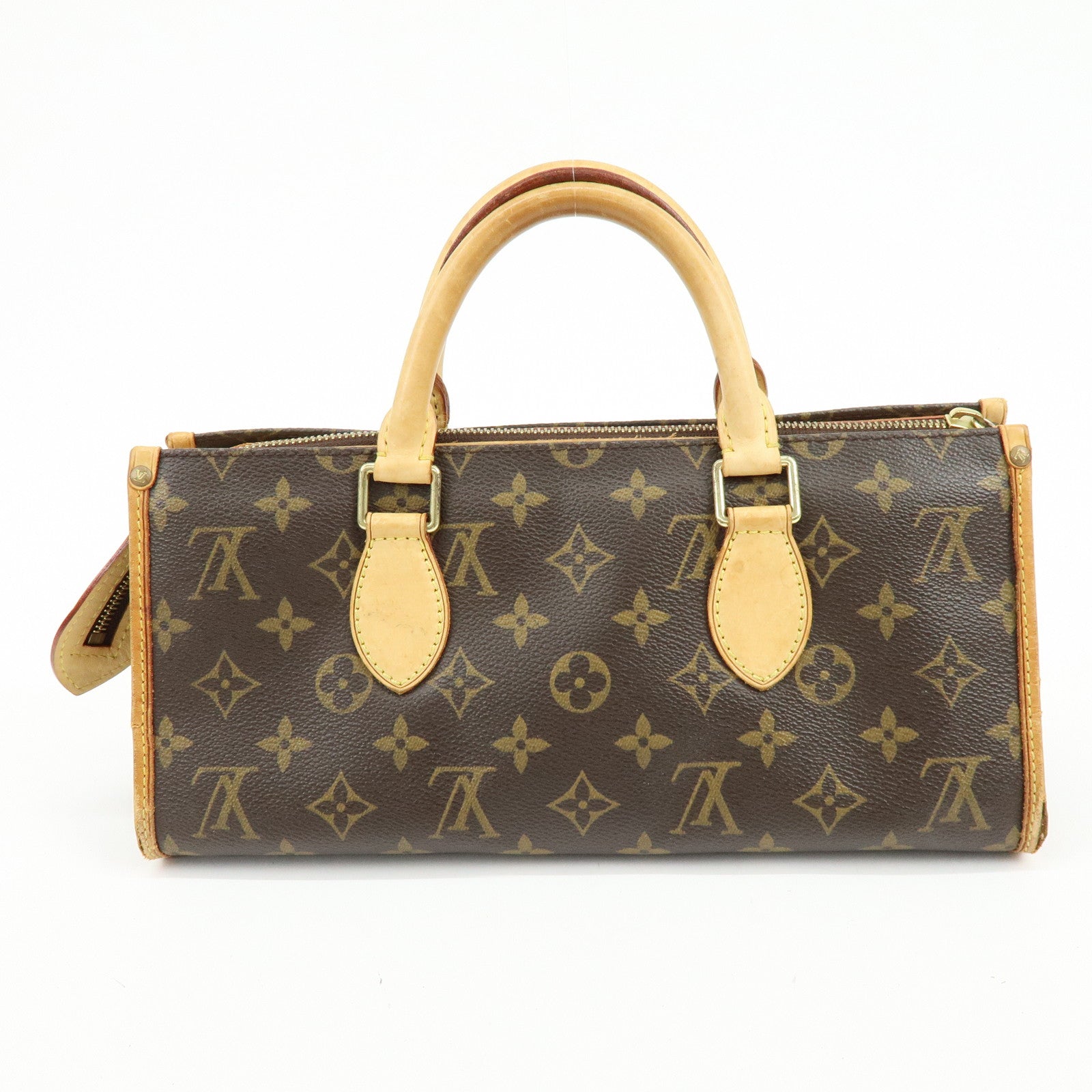 Louis Vuitton Monogram Canvas Popincourt Hand Bag Brown M40009