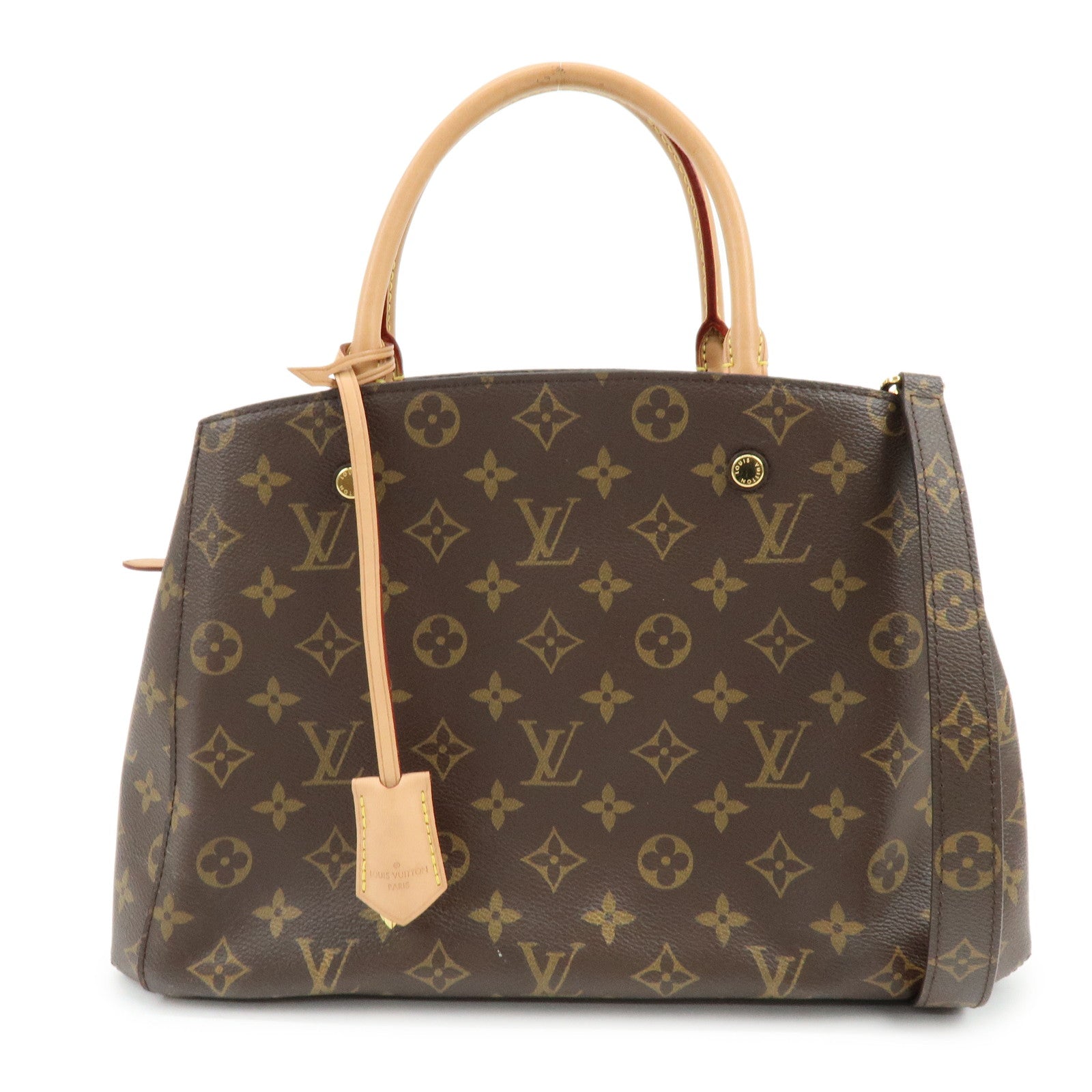 Louis Vuitton Monogram Montaigne MM 2Way Bag Hand Bag M41056