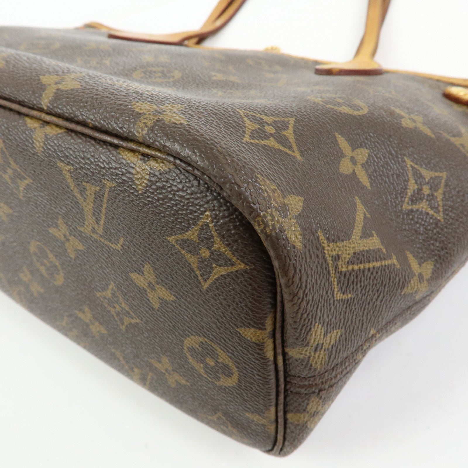 Louis Vuitton Monogram Neverfull PM Tote Bag Brown M41245