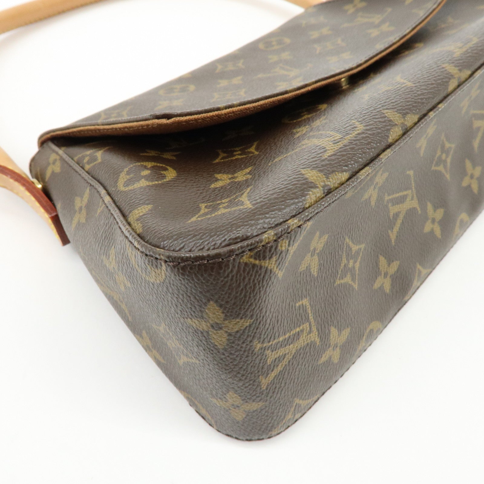 Louis Vuitton Monogram Mini Looping Shoulder Bag Brown M51147
