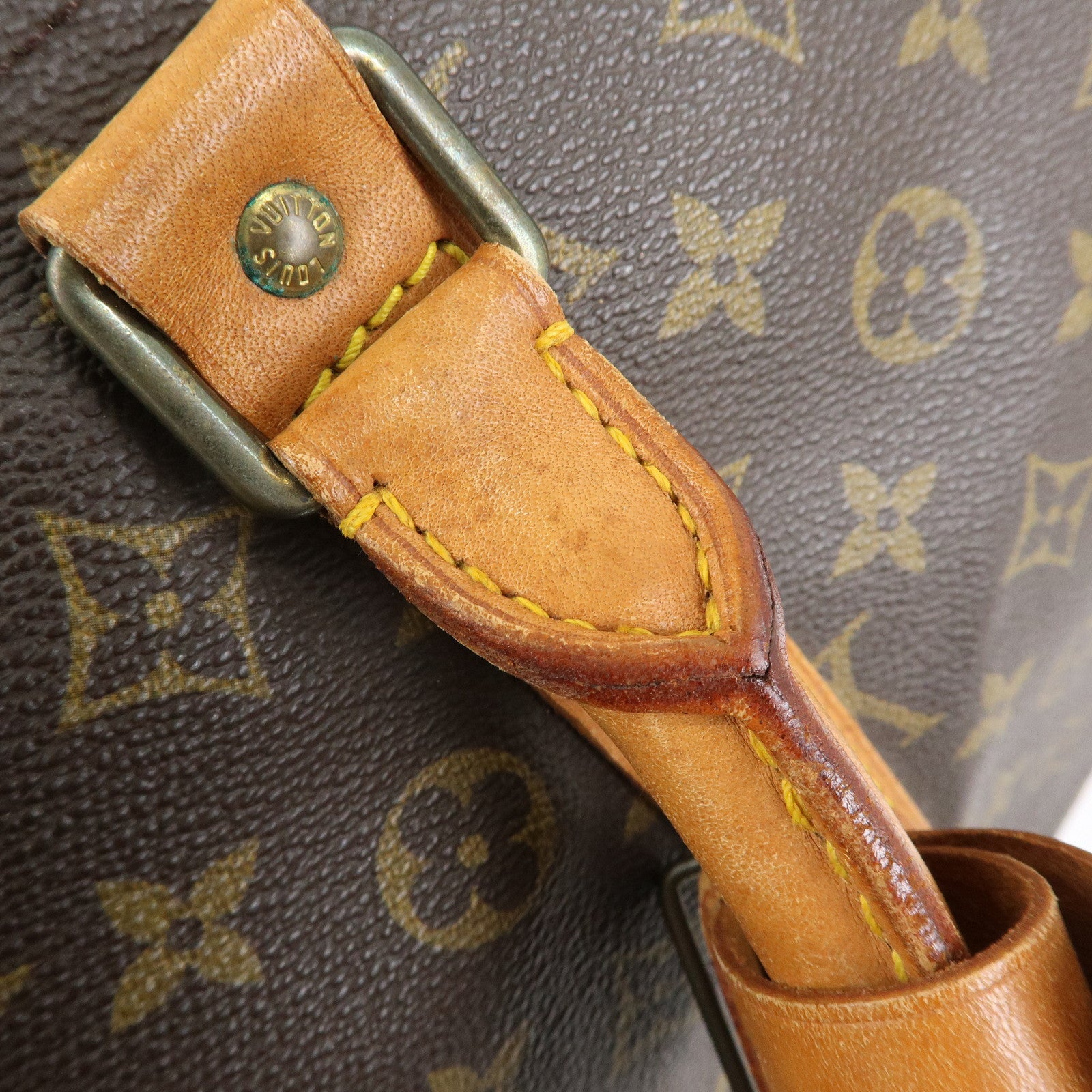 Louis Vuitton Monogram Keep All 55 Boston Bag Brown M41424