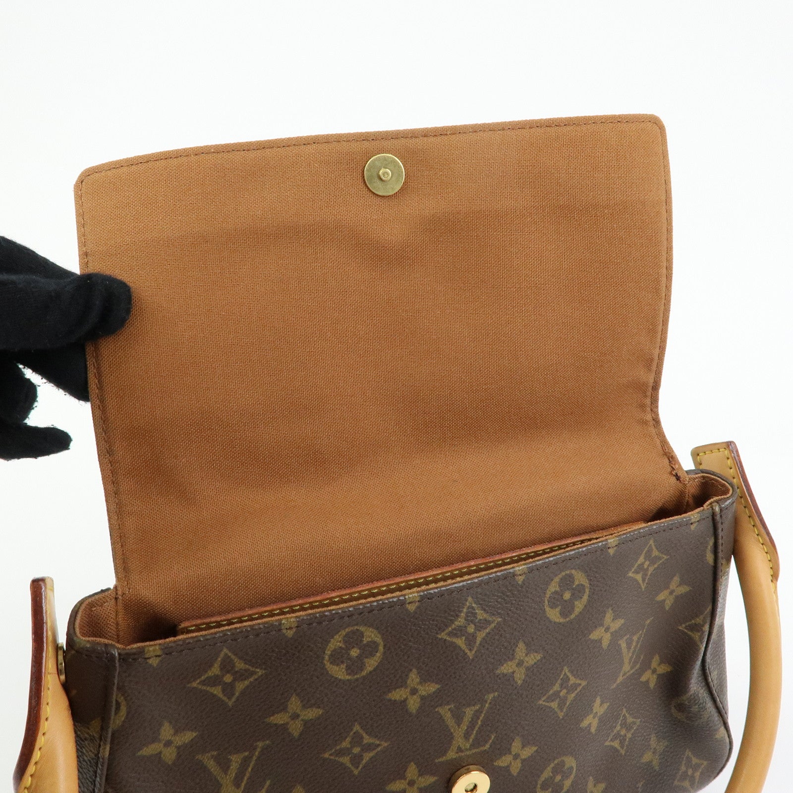 Louis Vuitton Monogram Mini Looping Shoulder Bag Brown M51147